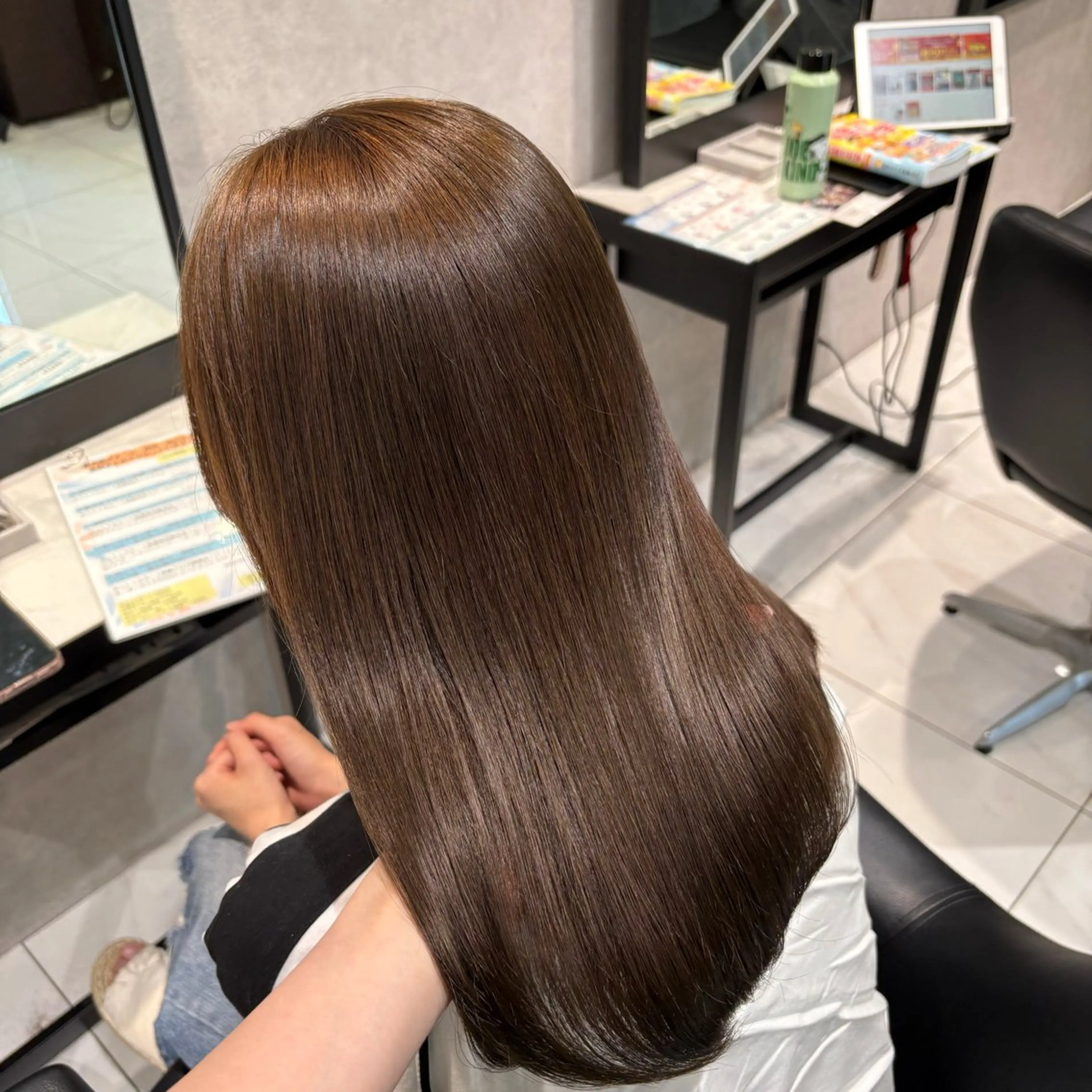 セミロング カラー まつエク/まつパ /カラー/Misaのヘアスタイル