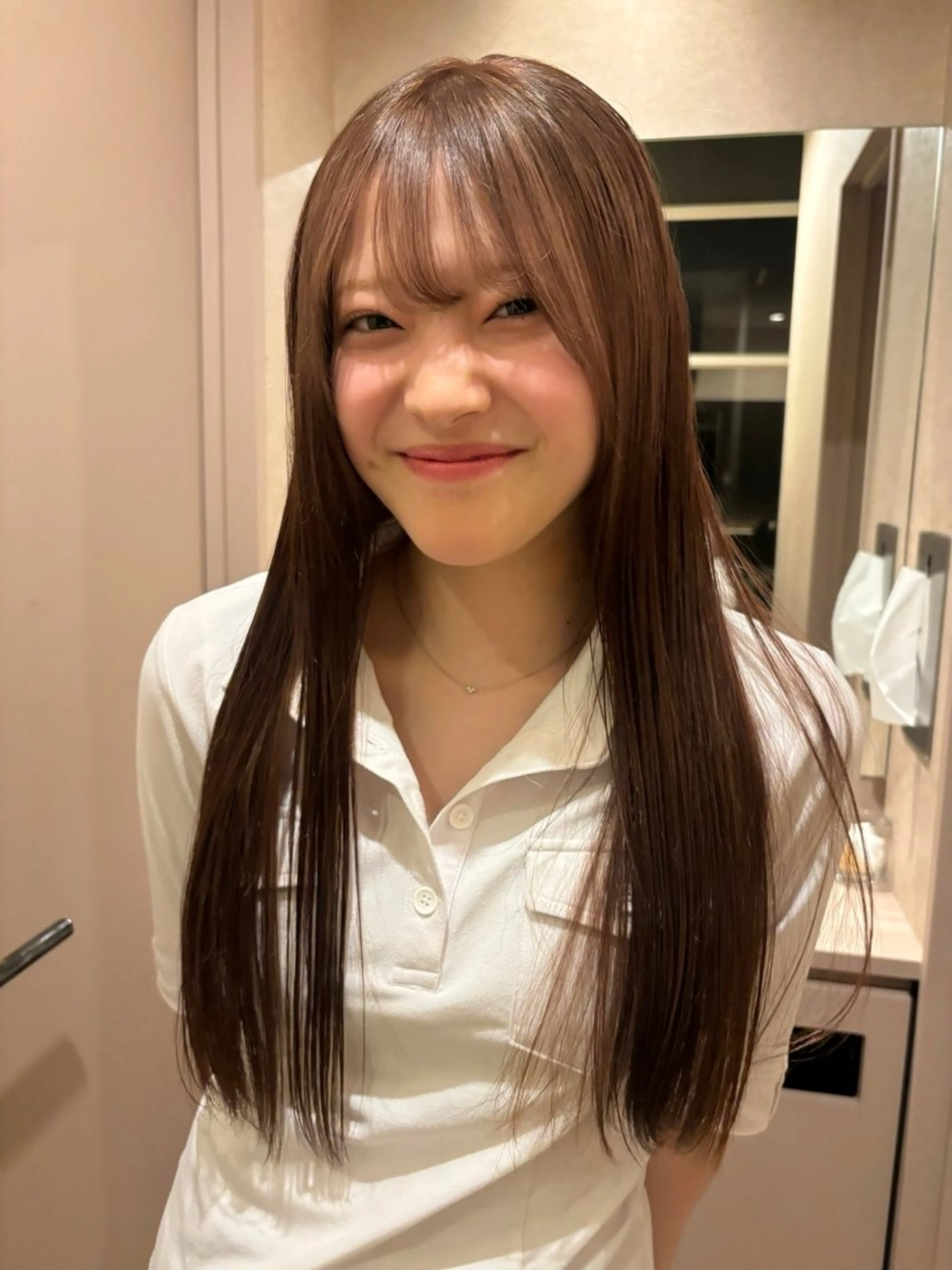 ロング カラー カット ヘアカラー トリートメント ＧＡＲＤＥＮ/ダブル カラー/otohaのヘアスタイル