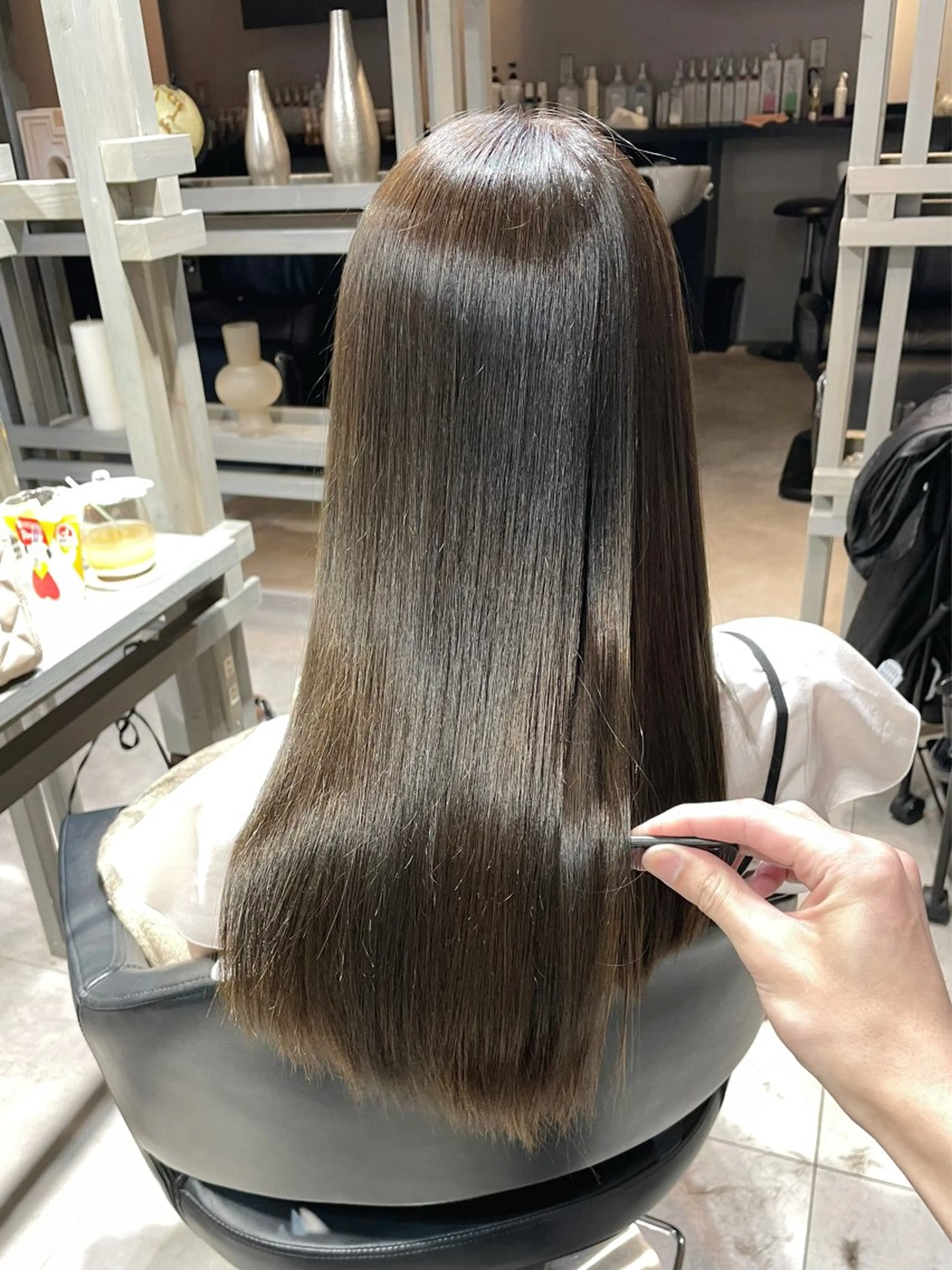 カラー＆2ステップトリートメントの写真