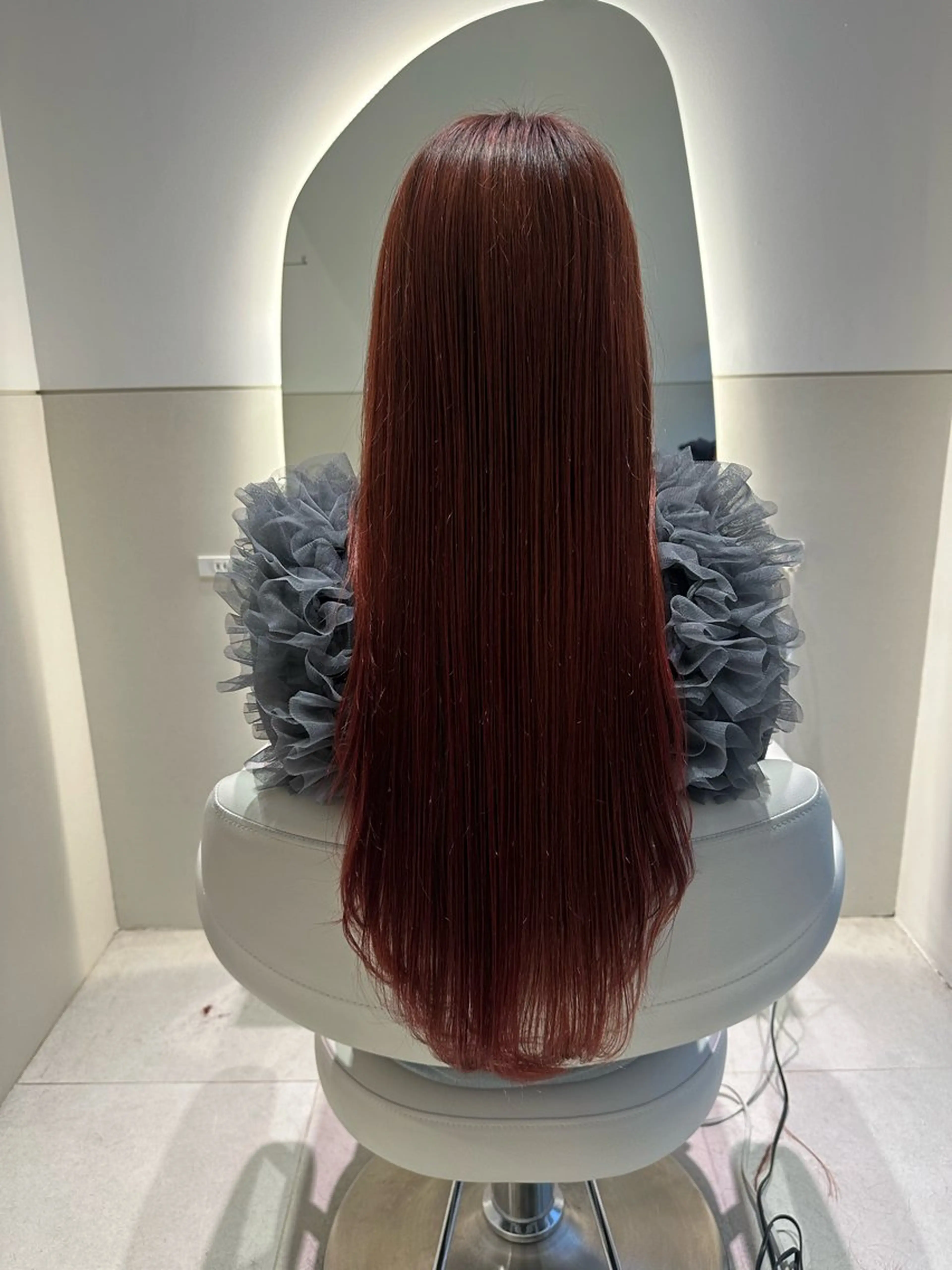 ロング カラー ニシグチ サヨのヘアスタイル