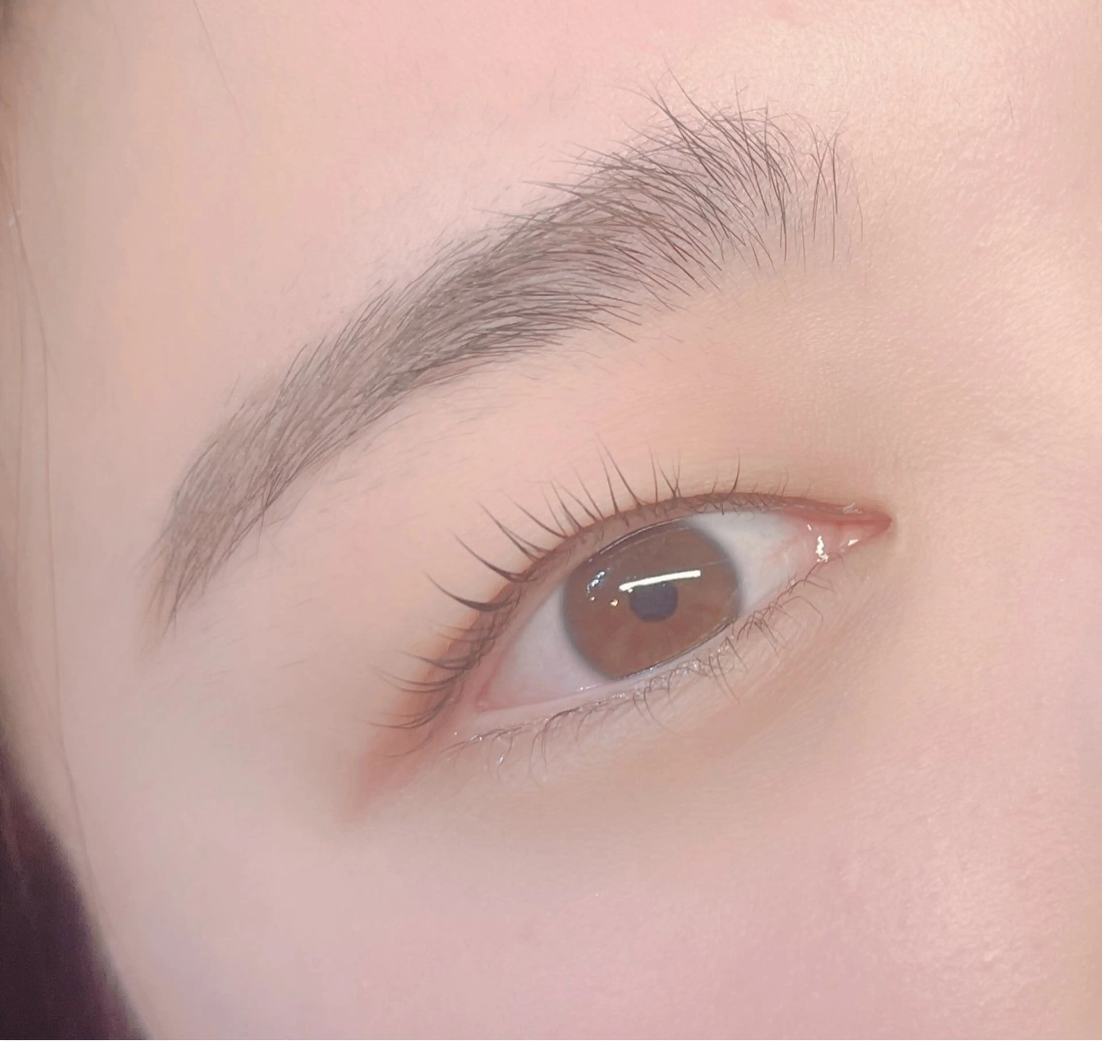 マツエク・マツパ 下まつげエクステ 一重×まつ毛パーマ IIJIMA /まつパ/パリ/束感のマツエク・マツパデザイン