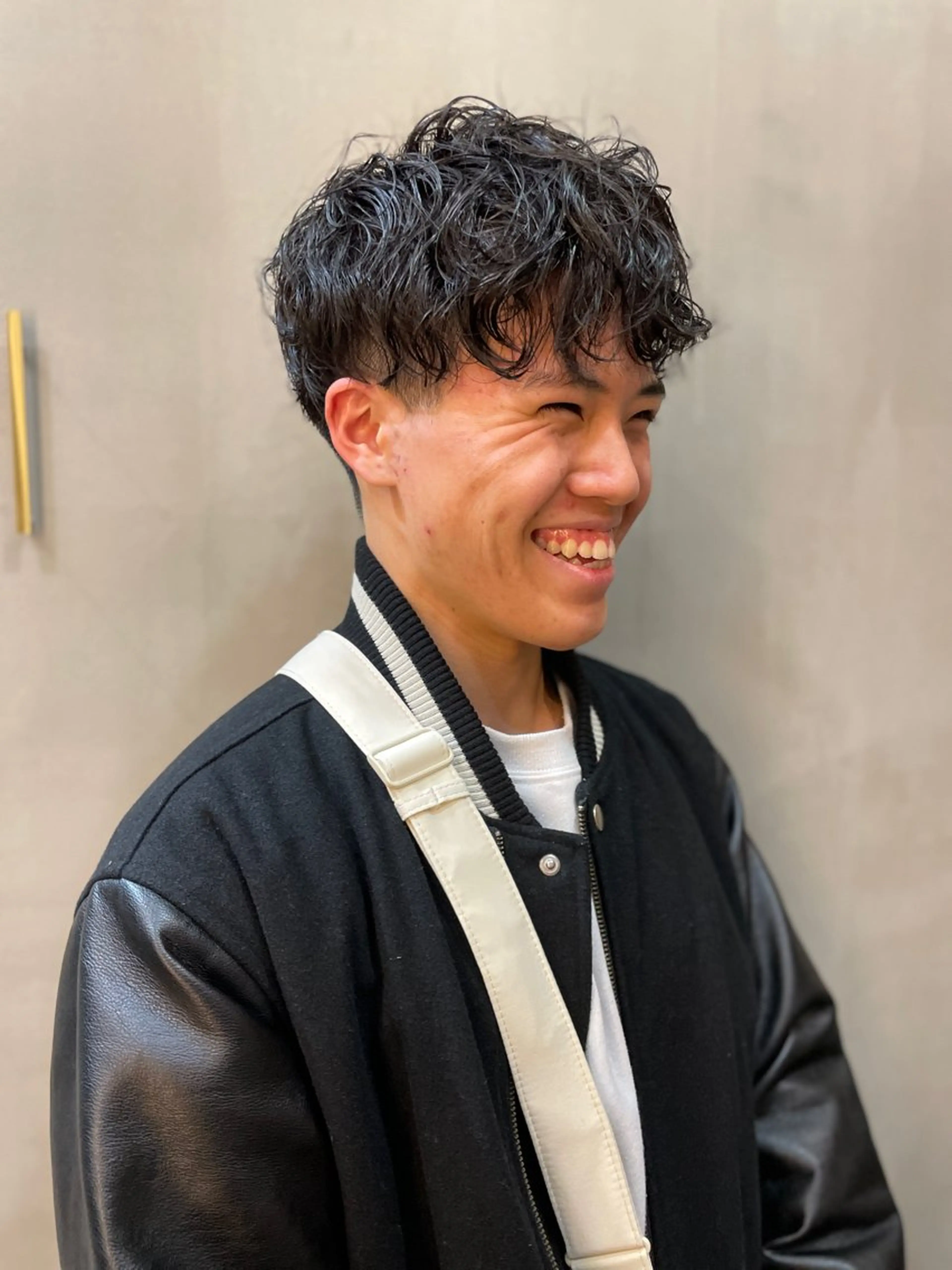 ショート メンズ カット パーマ 🪐SOURCE 塚口　シマブクロ🪐のヘアスタイル