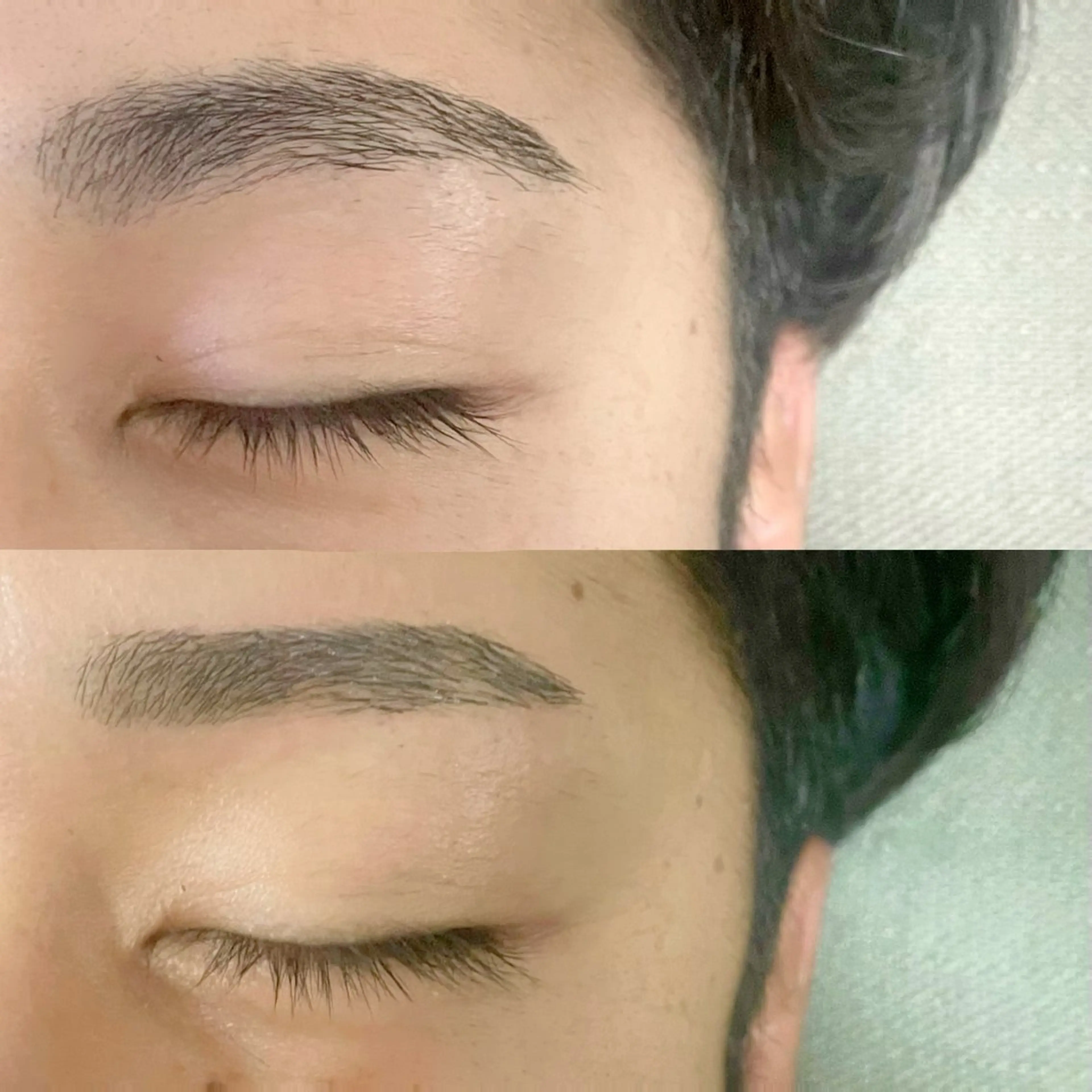 メンズ アイブロウ メンズアイブロウ 眉毛ワックス脱毛 ルクール東三条店 玉井 愛紡のマツエク・マツパデザイン