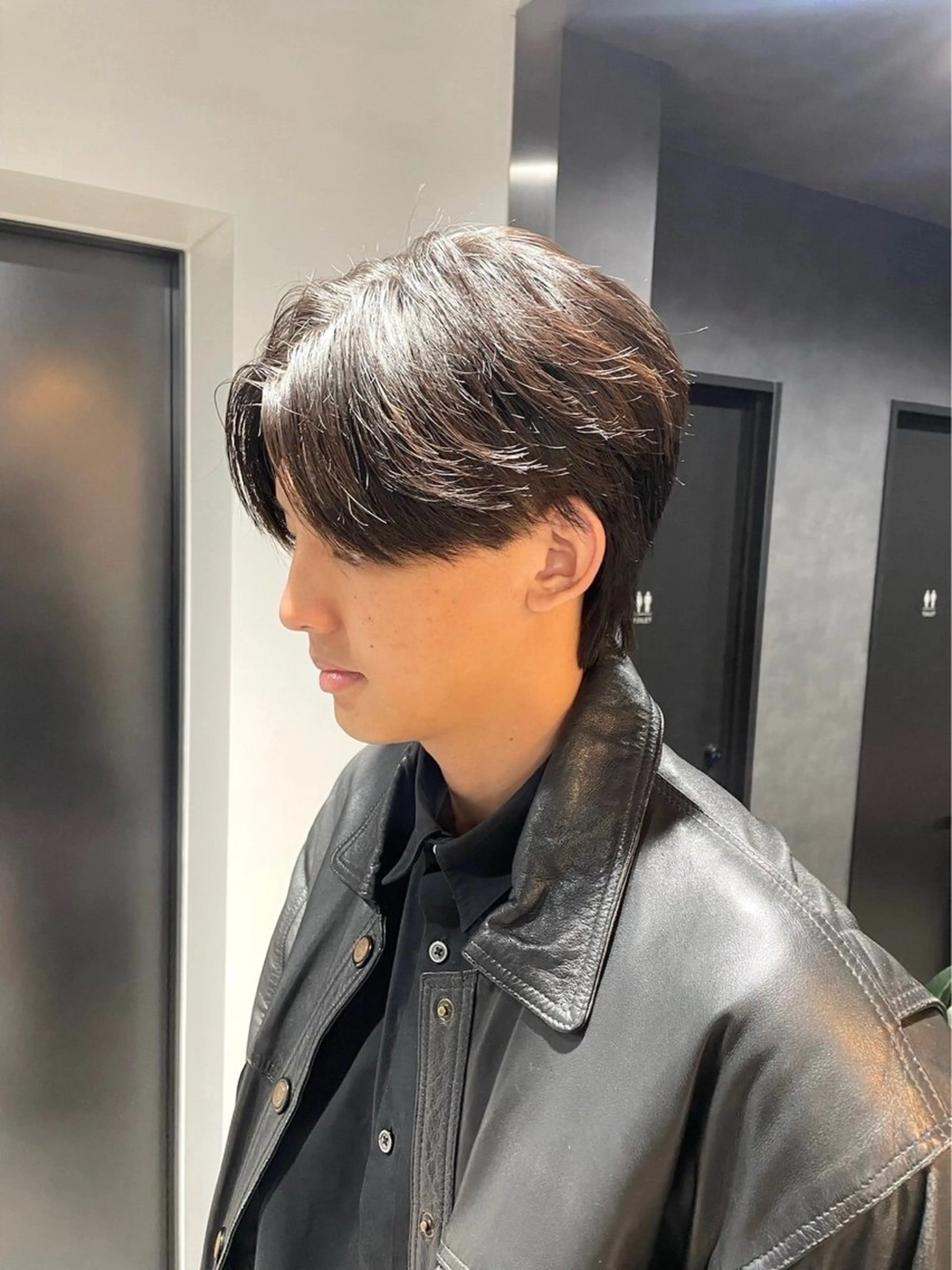 パーマ メンズ 渋谷サーフカール アメカジ美容師のヘアスタイル