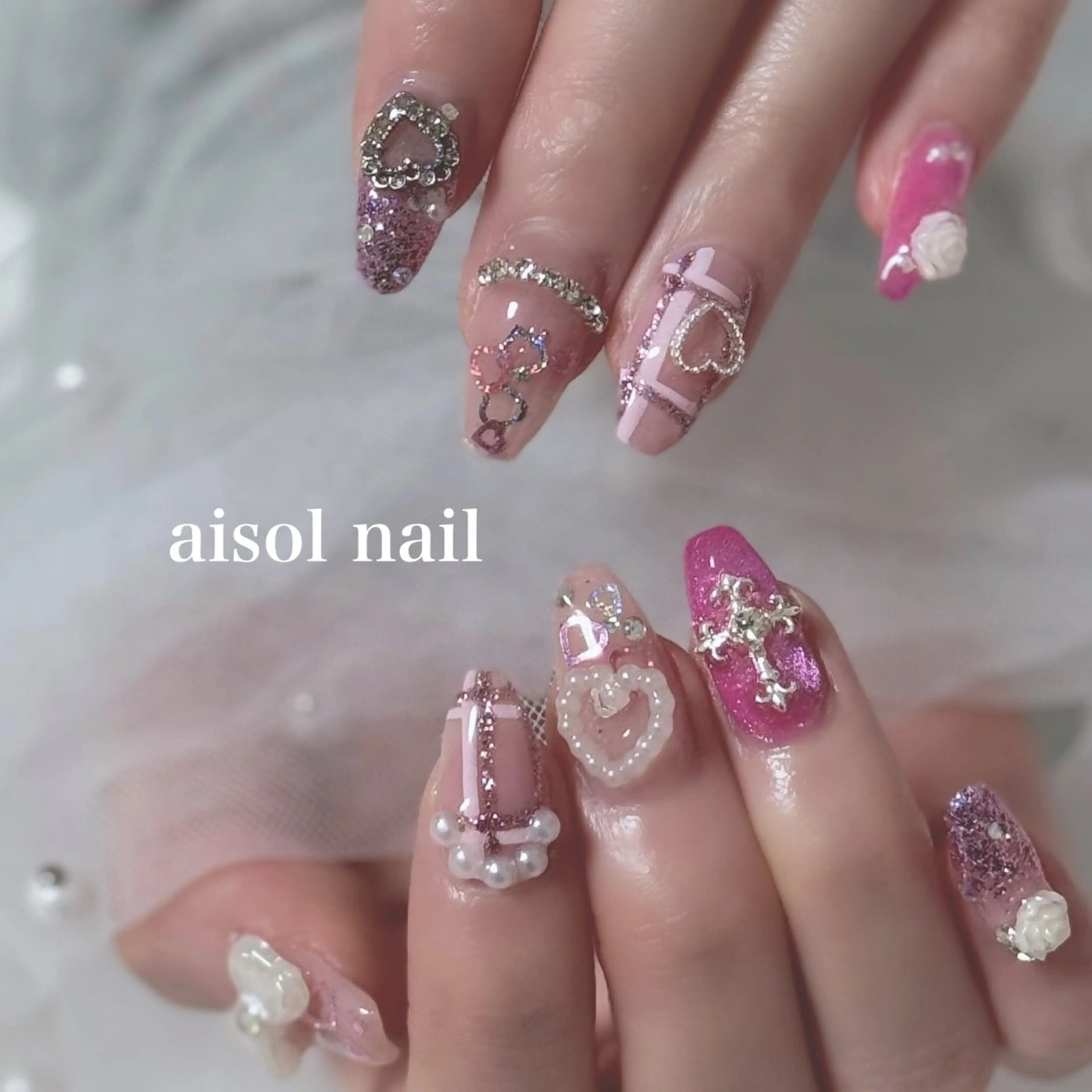 ネイル ハンドネイル Aisol nail salonのネイルデザイン