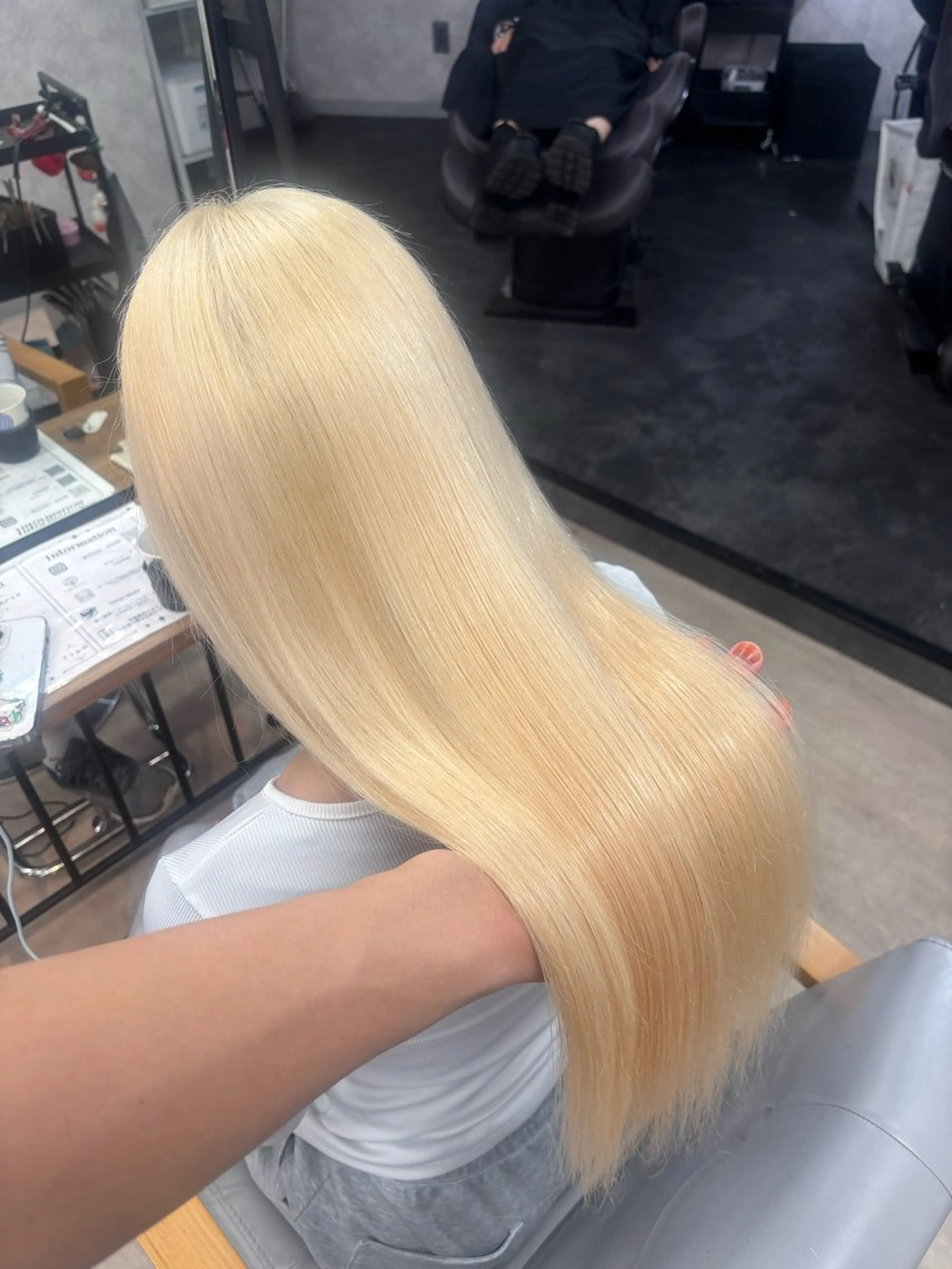 ロング カラー ヘアカラー トリートメント ギャル/ハイトーン 特化/ルイヤのヘアスタイル