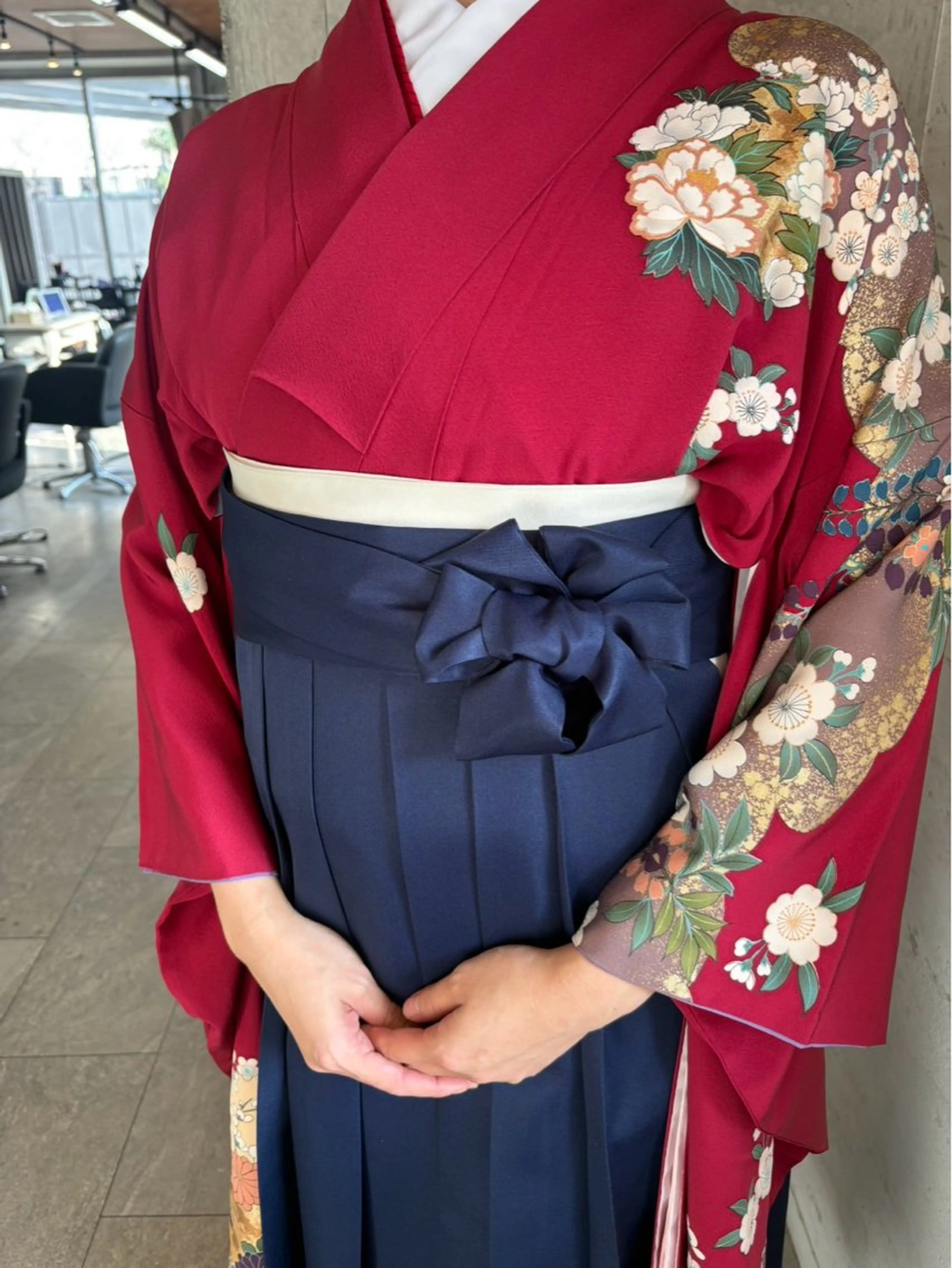 セミロング ヘアアレンジ 着付け Reve  resort所属・美髪× ヘアセット✨Araiのヘアスタイル