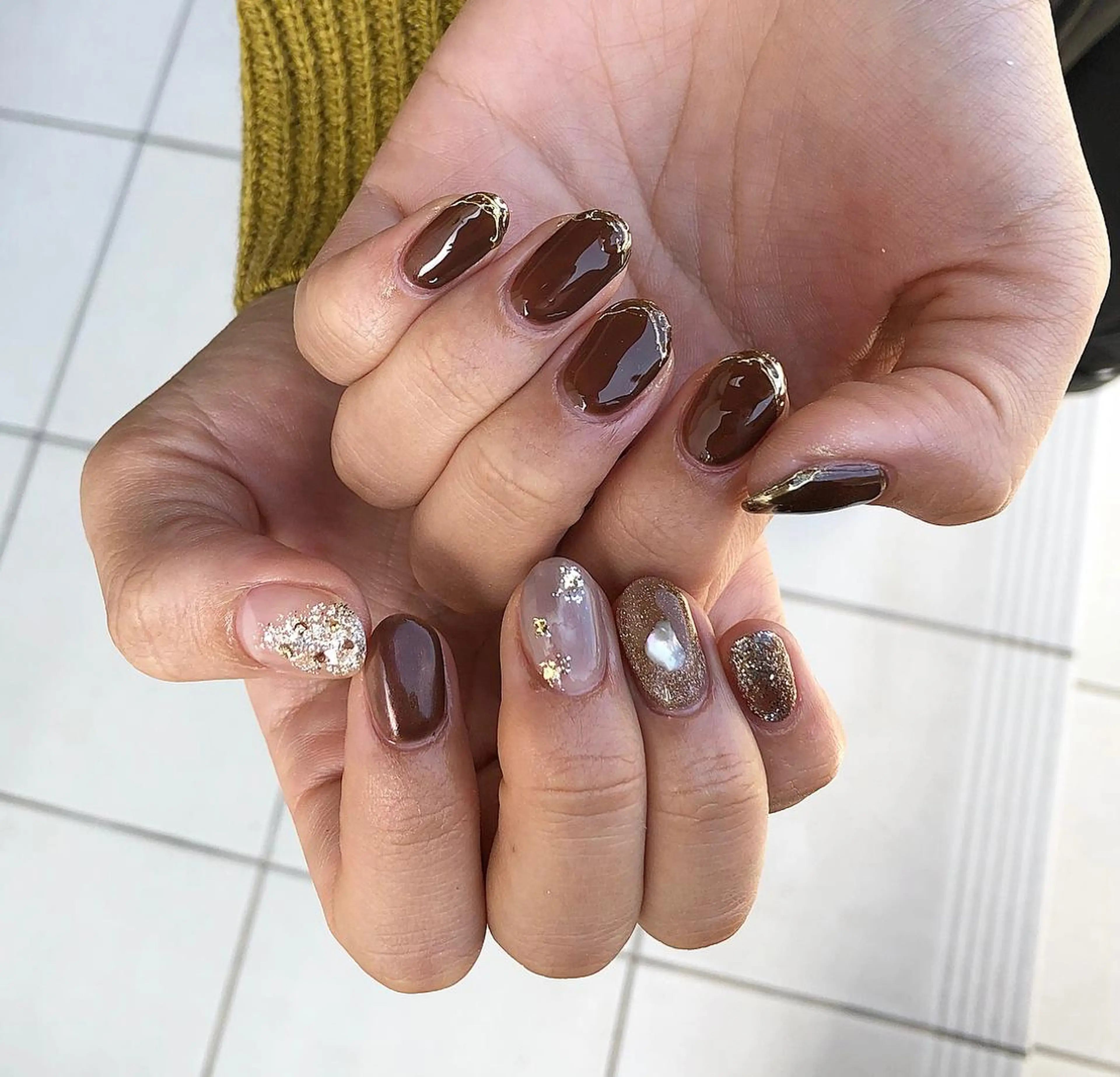 ネイル ハンドネイル émus nail Mamiのネイルデザイン