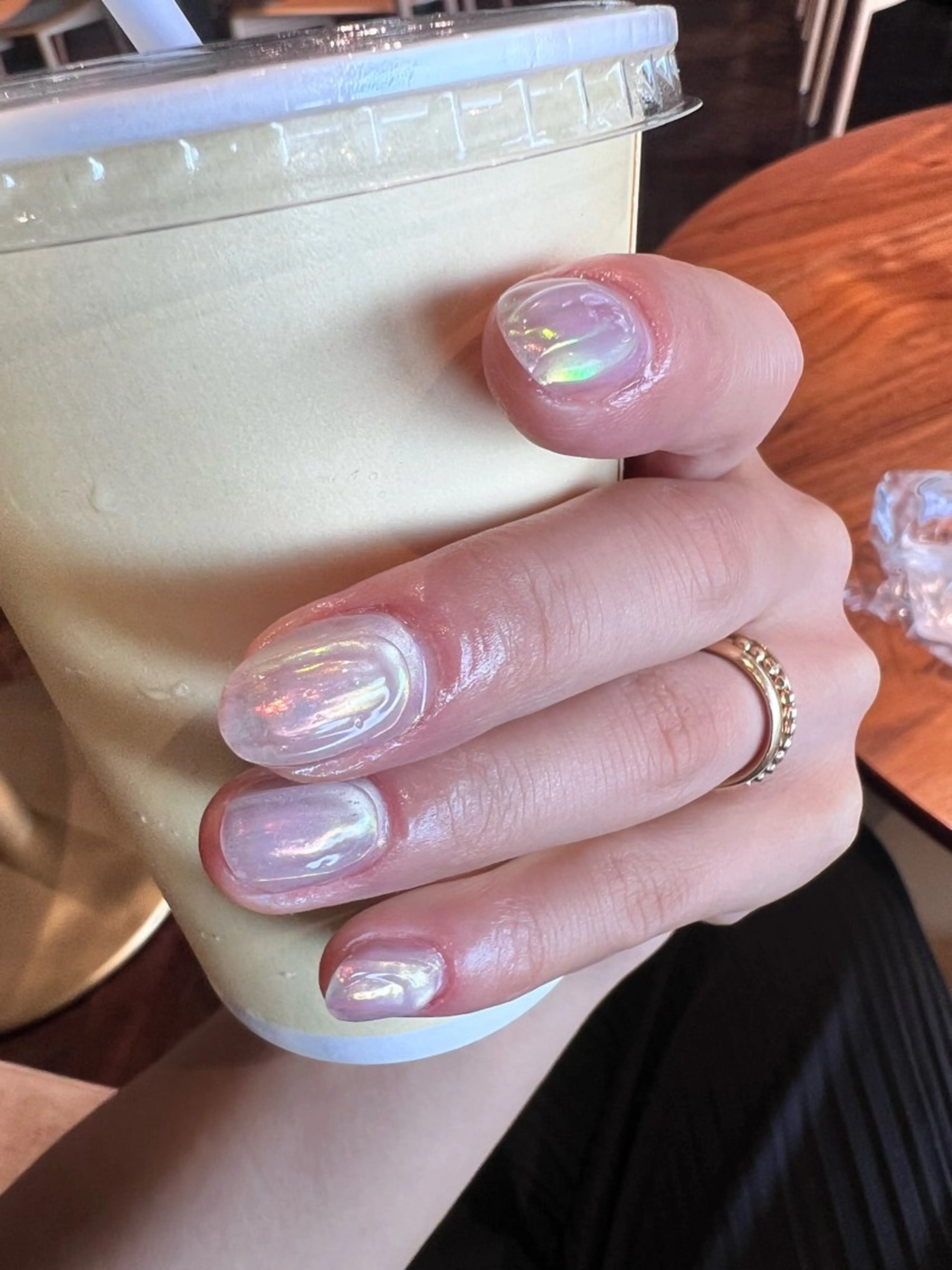 ネイル 金 柚嬉のネイルデザイン