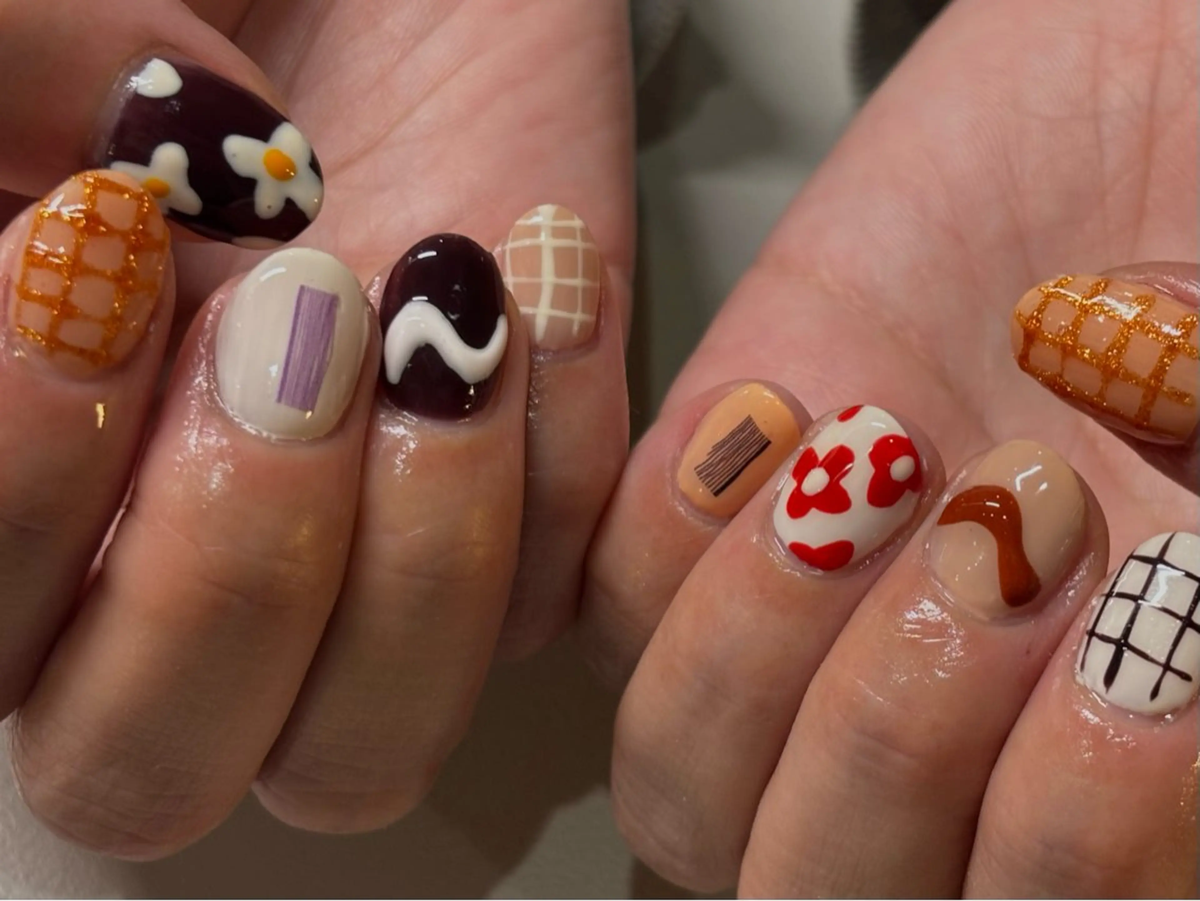 ネイル 🫧ユキ🫧 持込OK/平日夜&土のネイルデザイン