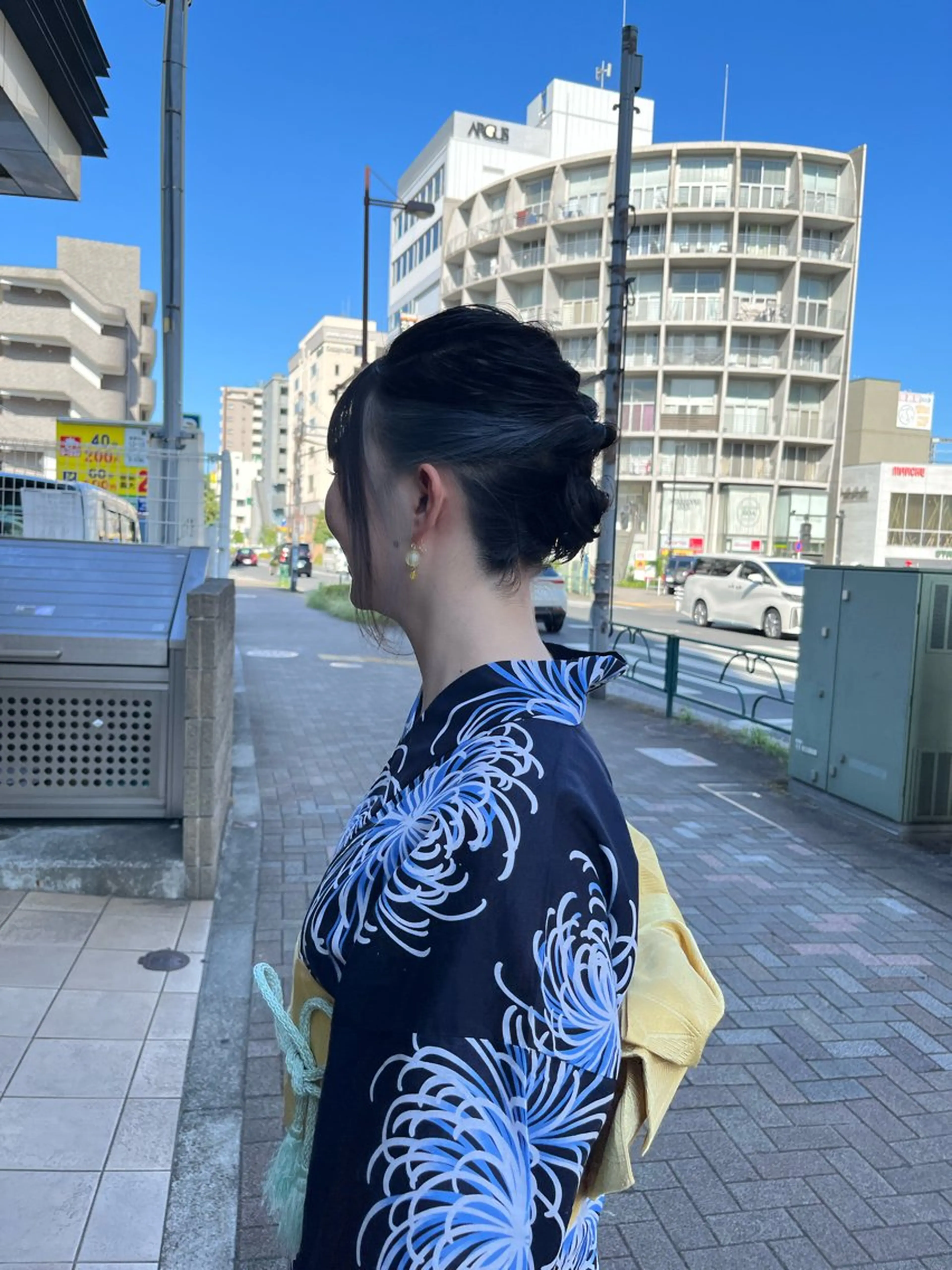 ミディアム ヘアアレンジ トータルビューティー K:R鶴川のヘアスタイル