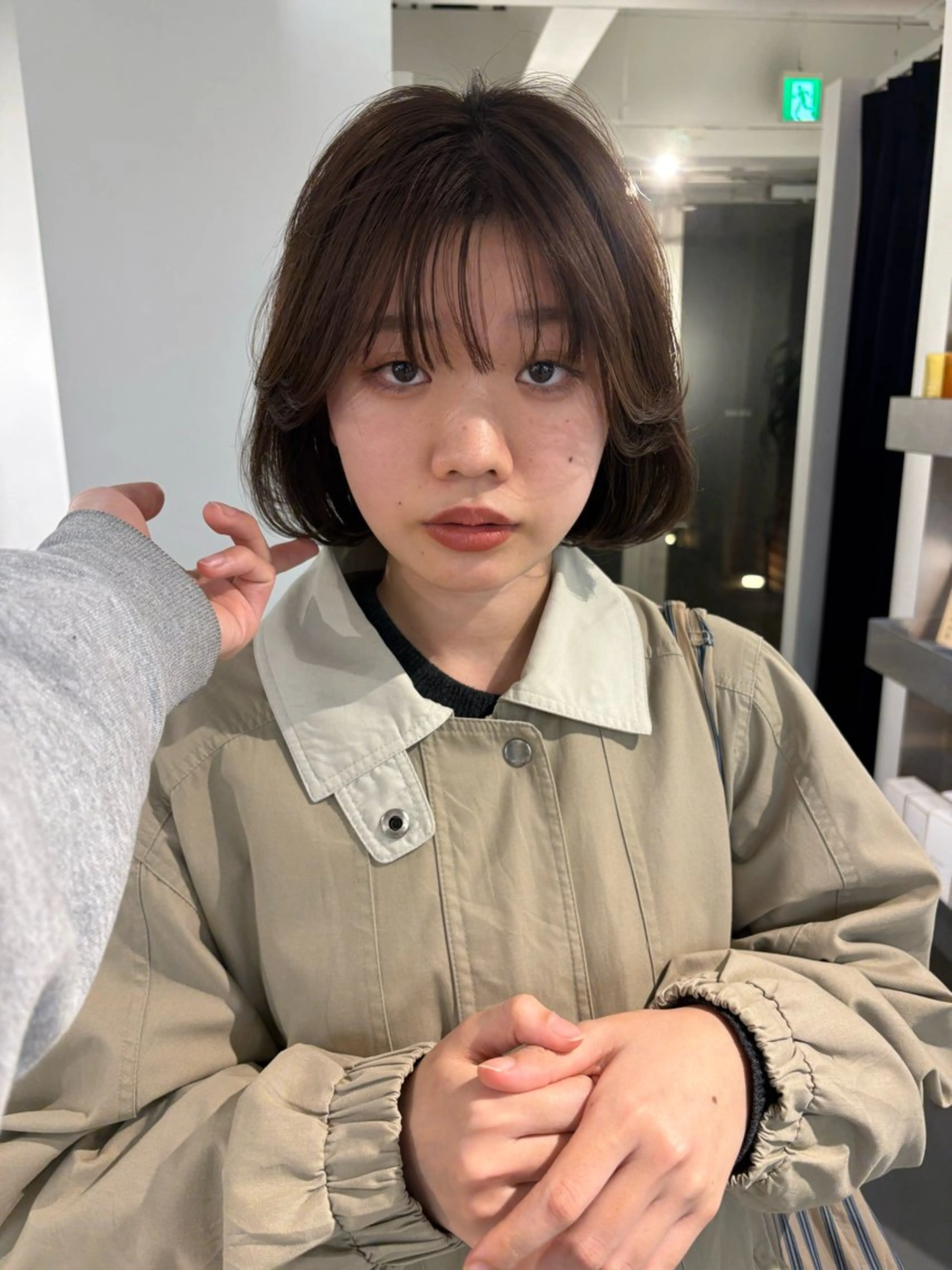 ショート カラー カット ヘアカラー 村田 りょうやのヘアスタイル