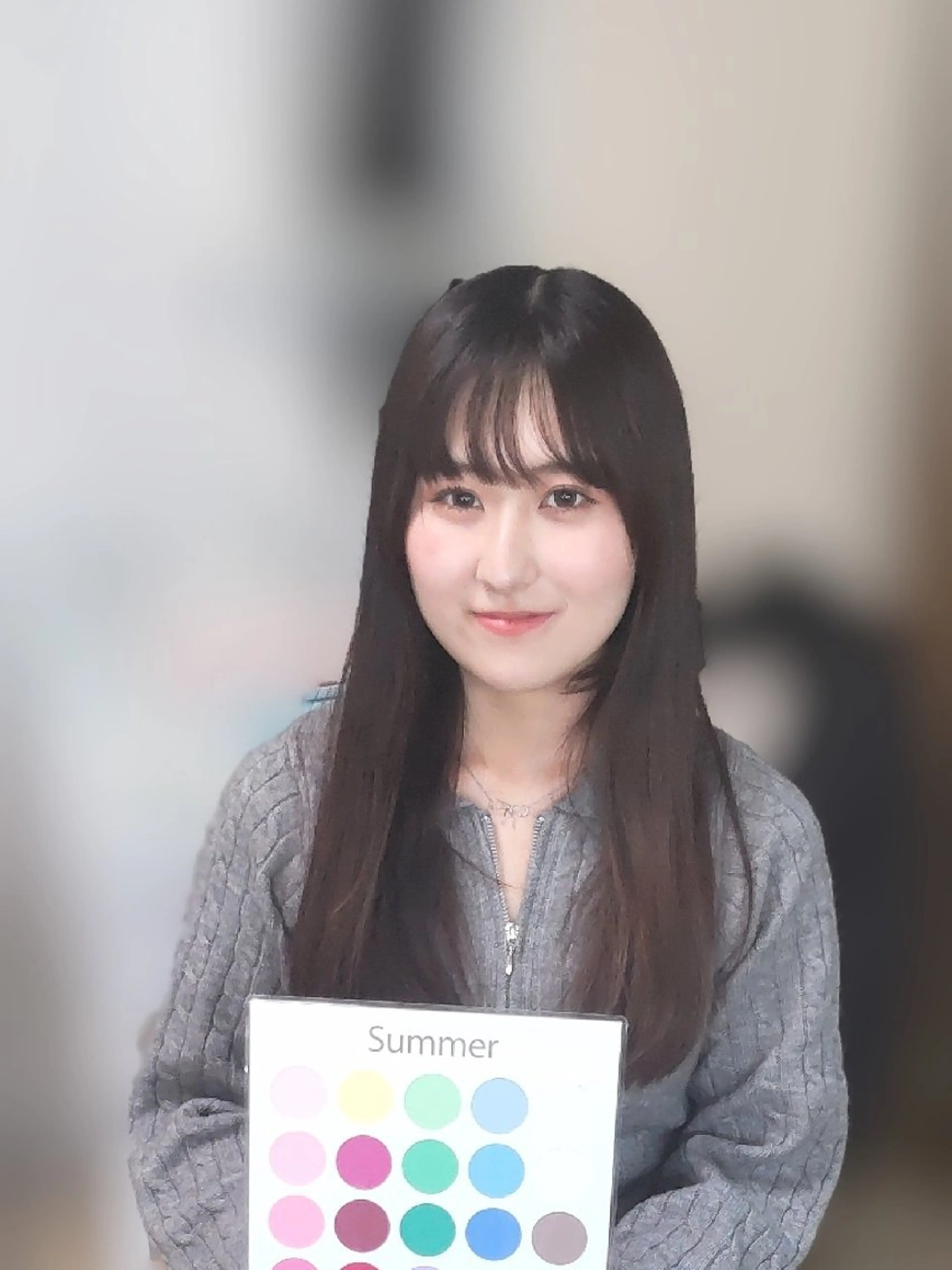 パーソナルカラー診断 顔タイプ診断 🎼グラデーション スタイル札幌♫*⁠✧のマツエク・マツパデザイン