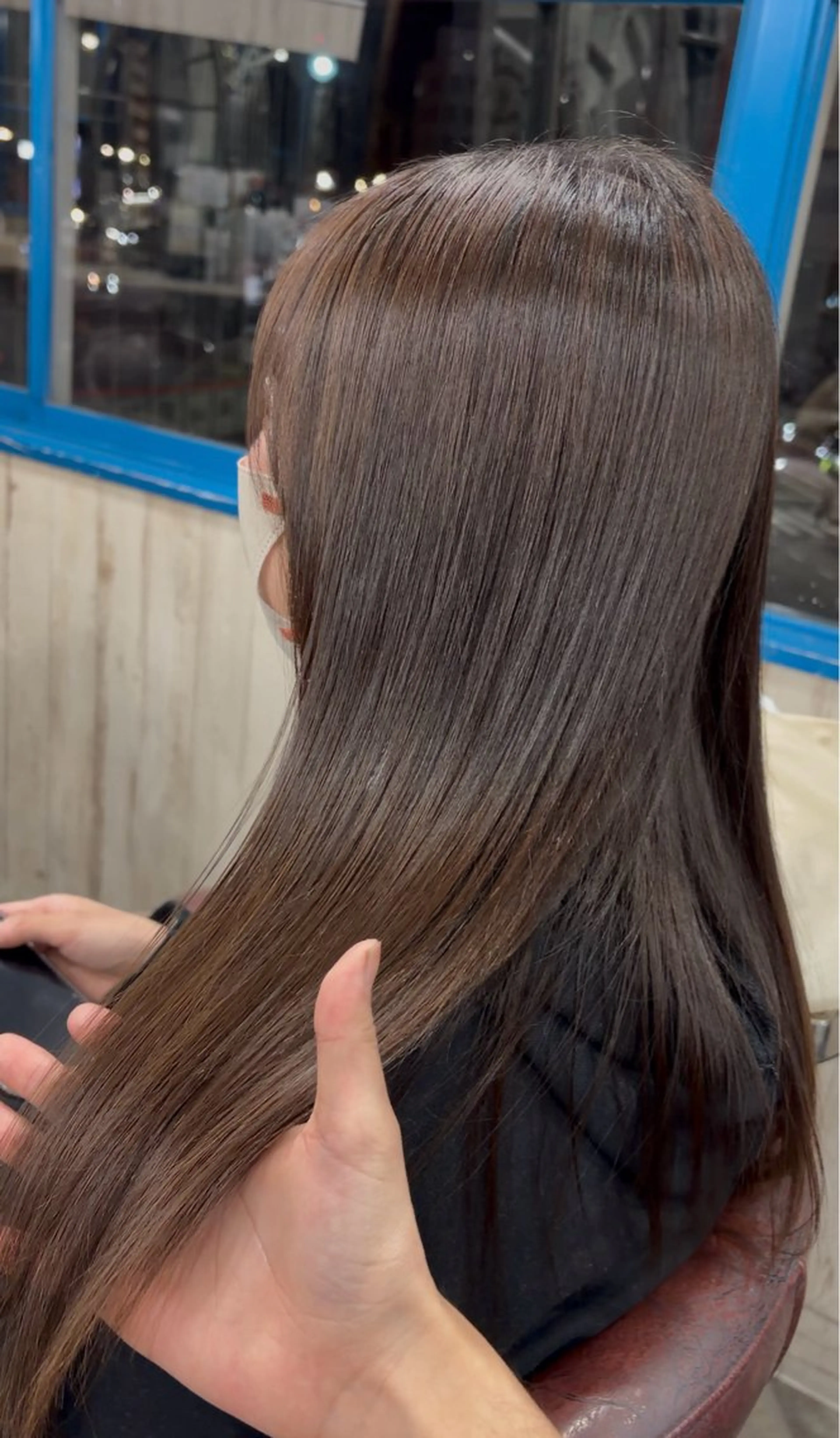 ロング 縮毛矯正 カット 縮毛矯正 トリートメント 🌿美髪縮毛矯正 のプロ安川🌿のヘアスタイル