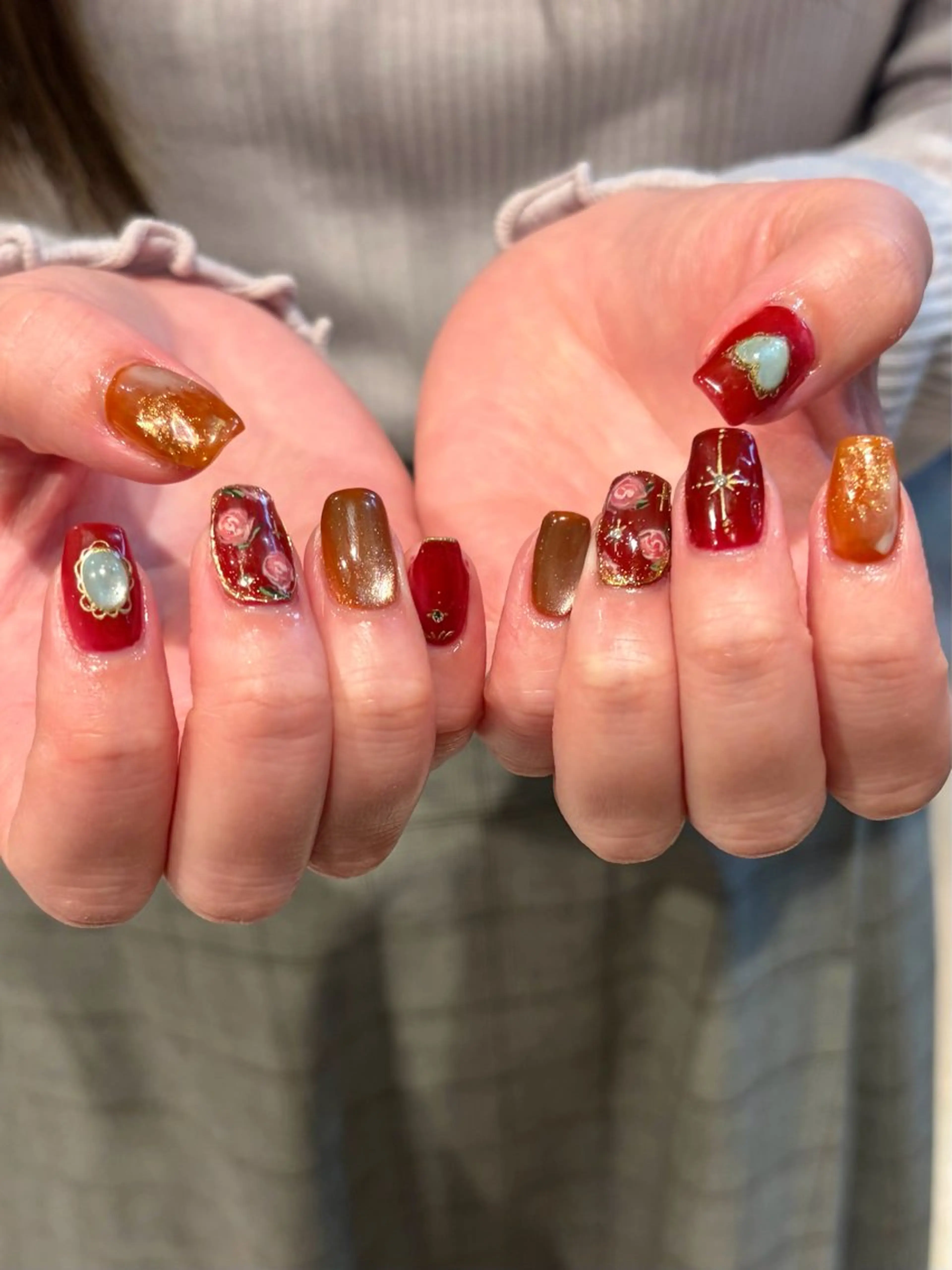 ネイル ハンドネイル レイヤースタイル COCORO 🎀のヘアスタイル