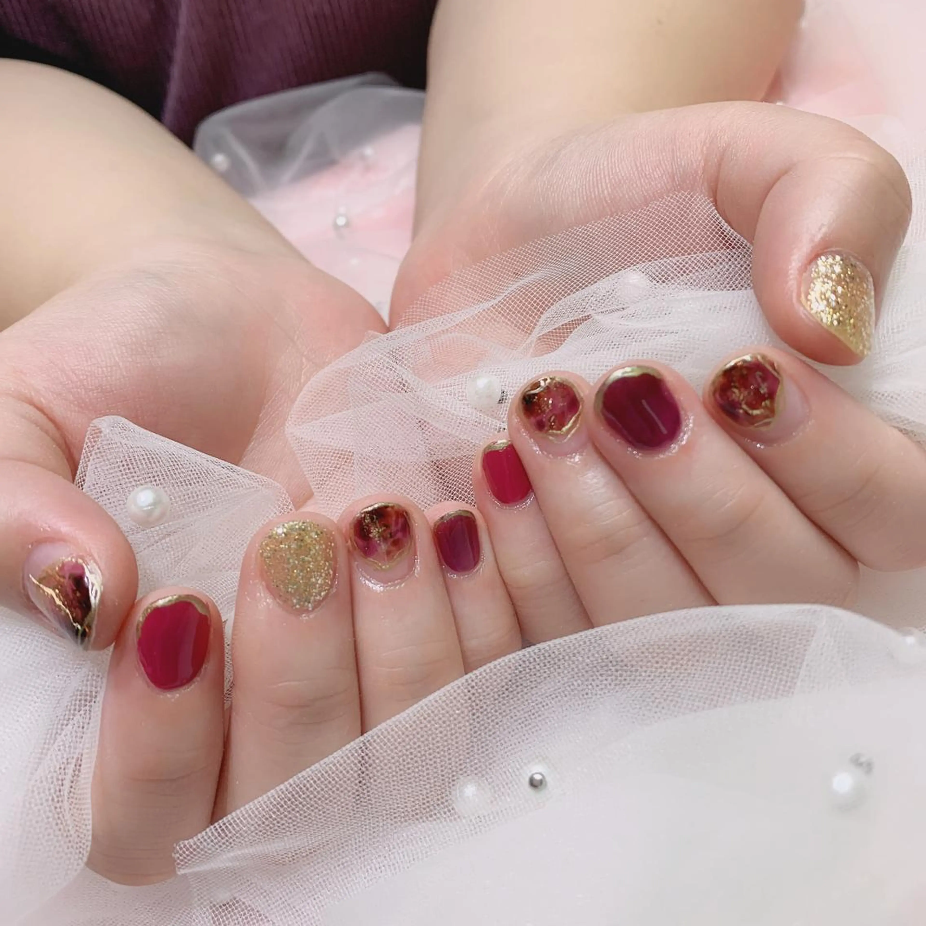 ネイル ニュアンスネイル C.C.Studio 池袋のネイルデザイン