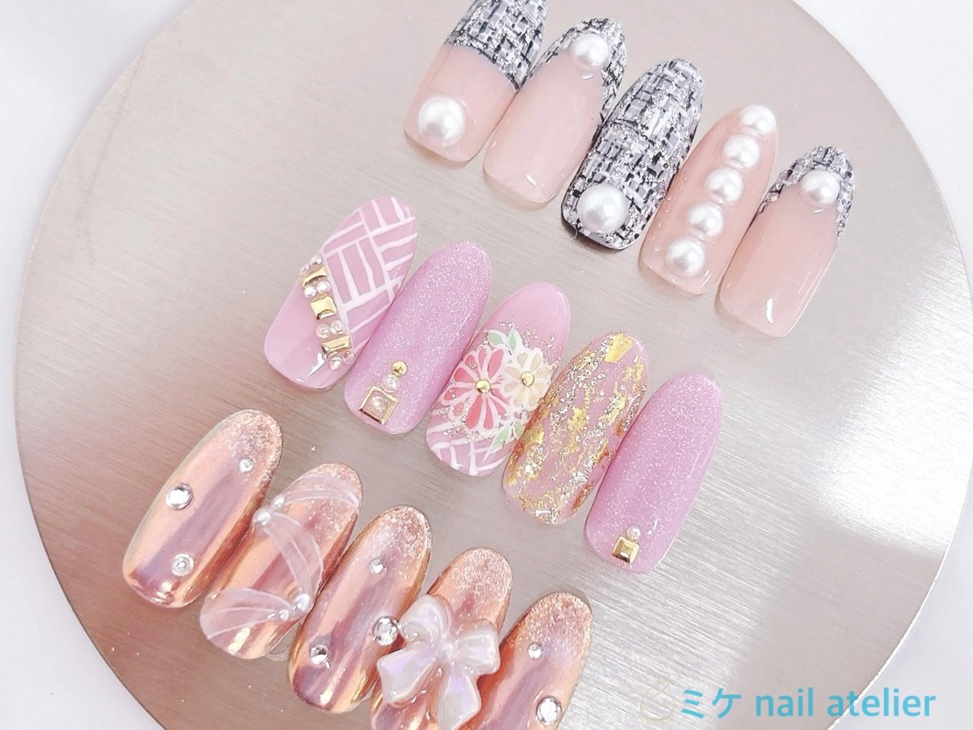 ネイル ゴージャス ハンドネイル h. rikaのネイルデザイン