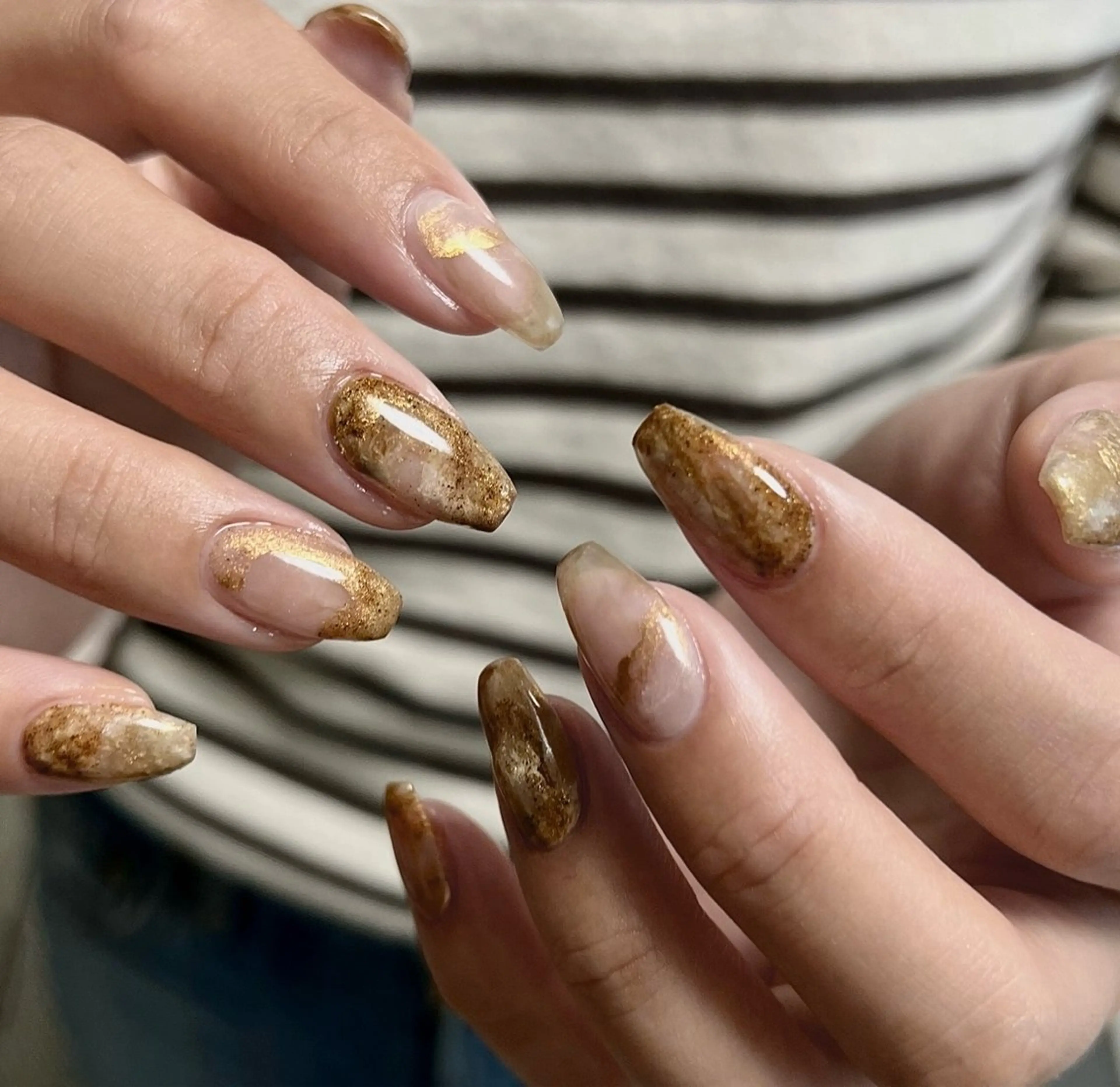 ネイル ハンドネイル ハンドケア nail salon una.のネイルデザイン