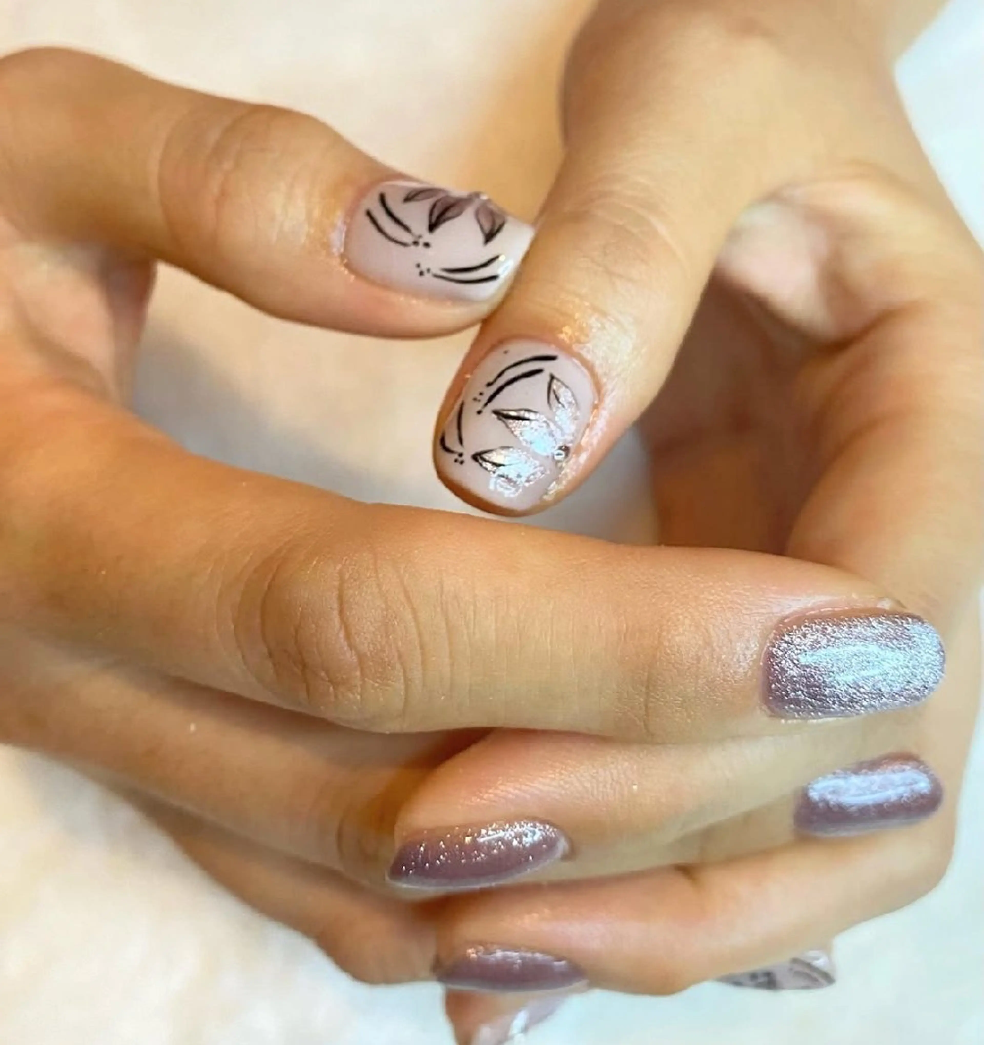 ネイル マグネットネイル ｍｅｌｉｓｓａ Ｎａｉｌｓのネイルデザイン