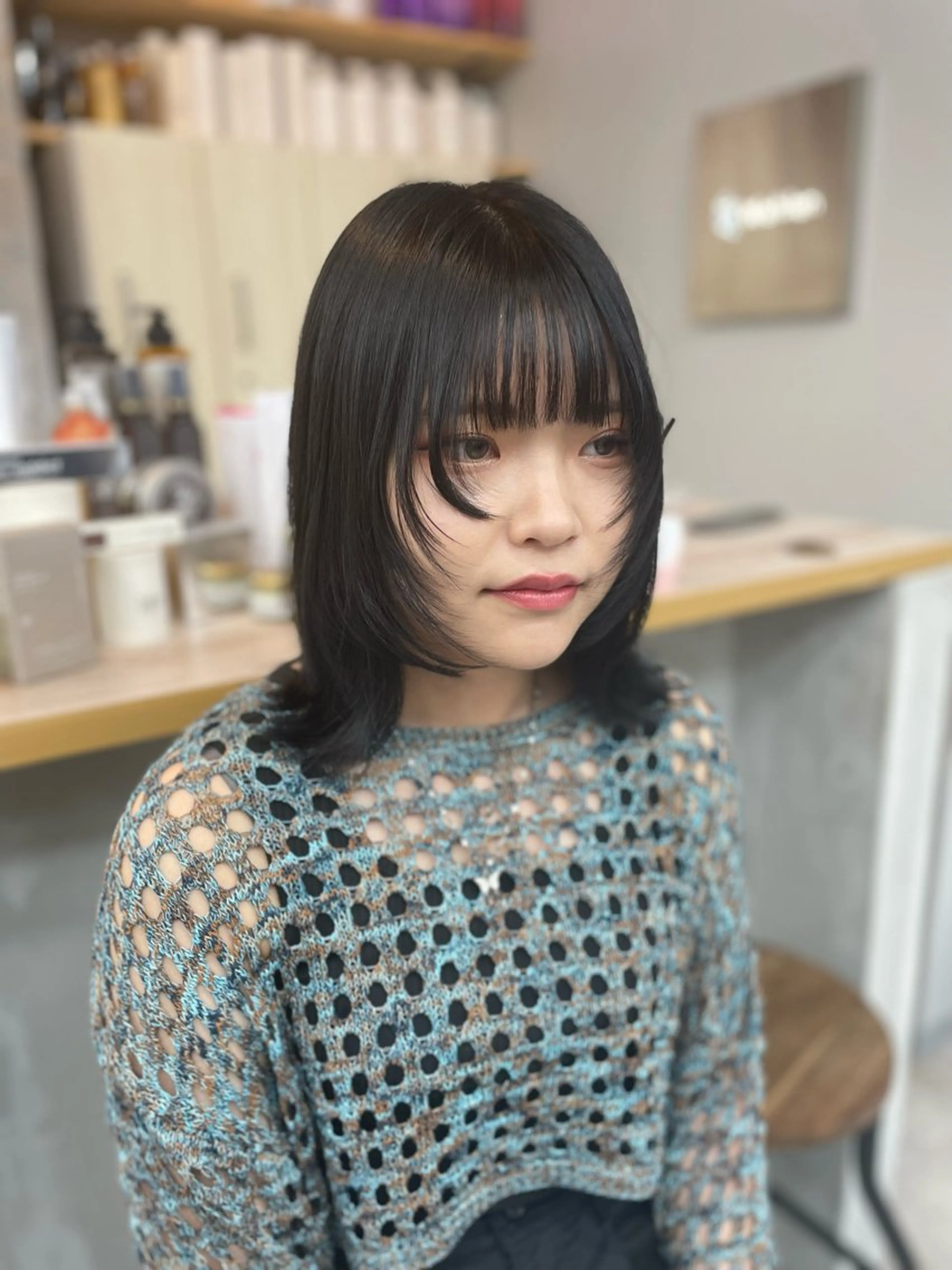 ショート 中原 栞奈のヘアスタイル