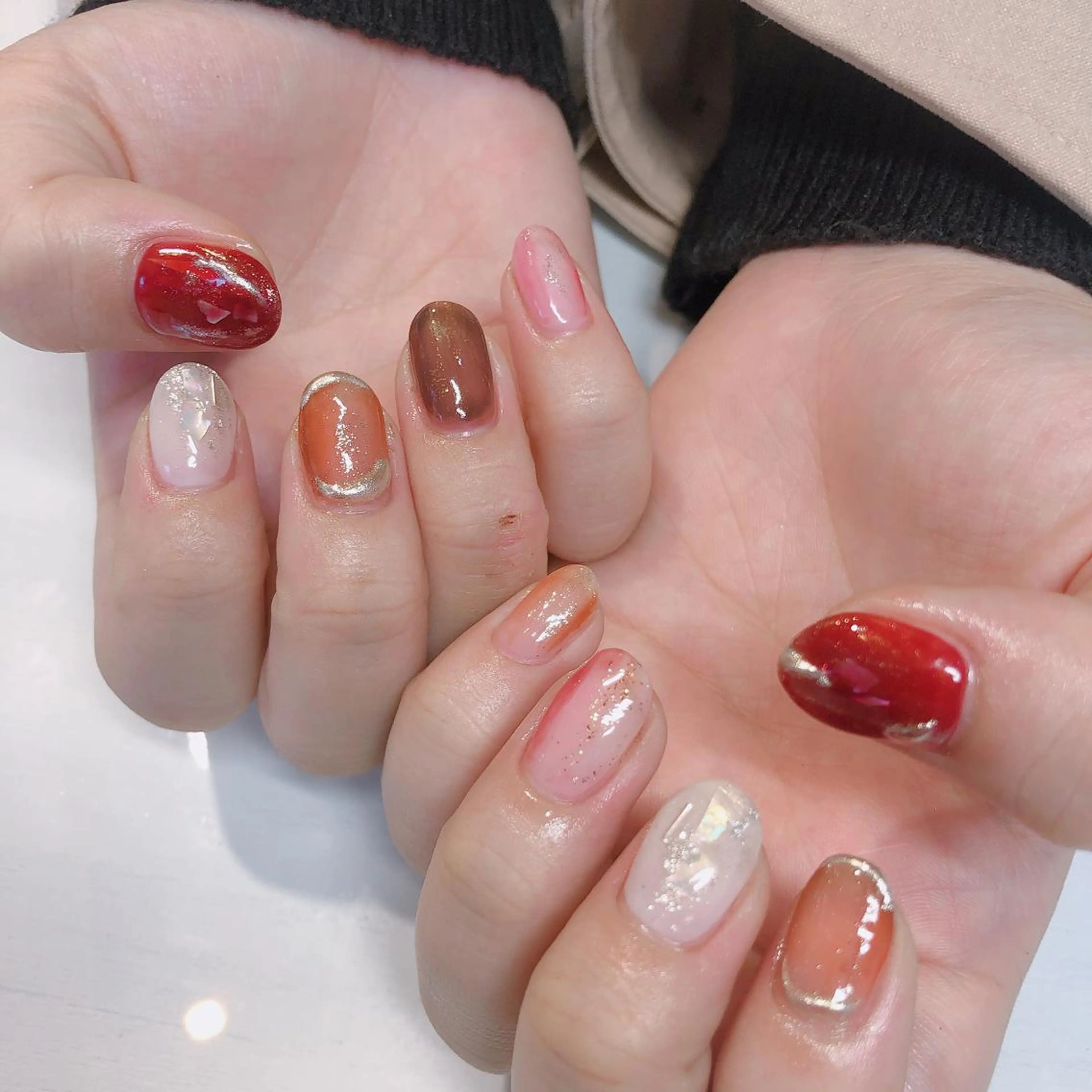 ネイル 原 麻耶のヘアスタイル