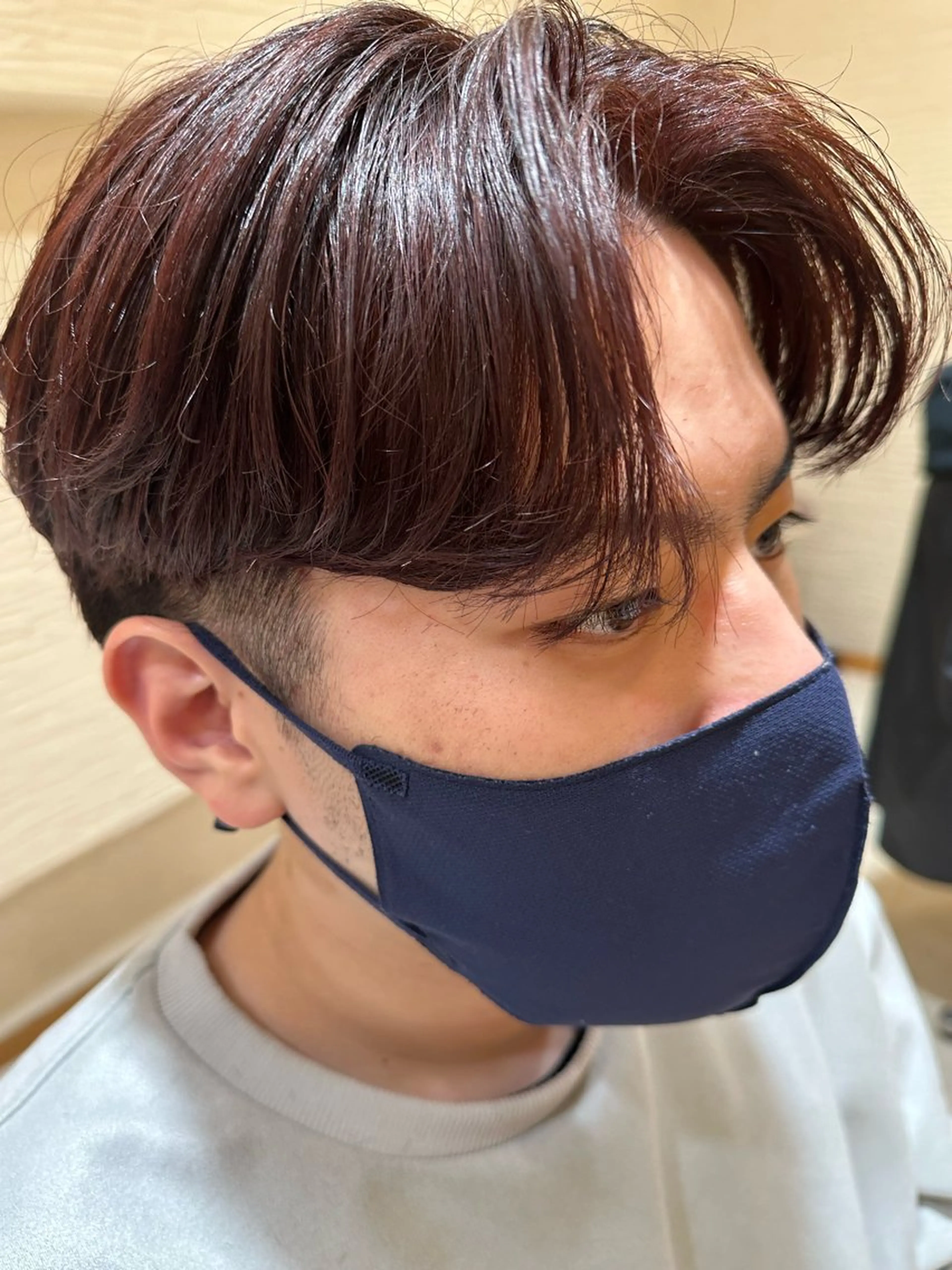 ショート 韓国風ヘア モリオフロムロンドン所属・富田 昭月のヘアスタイル