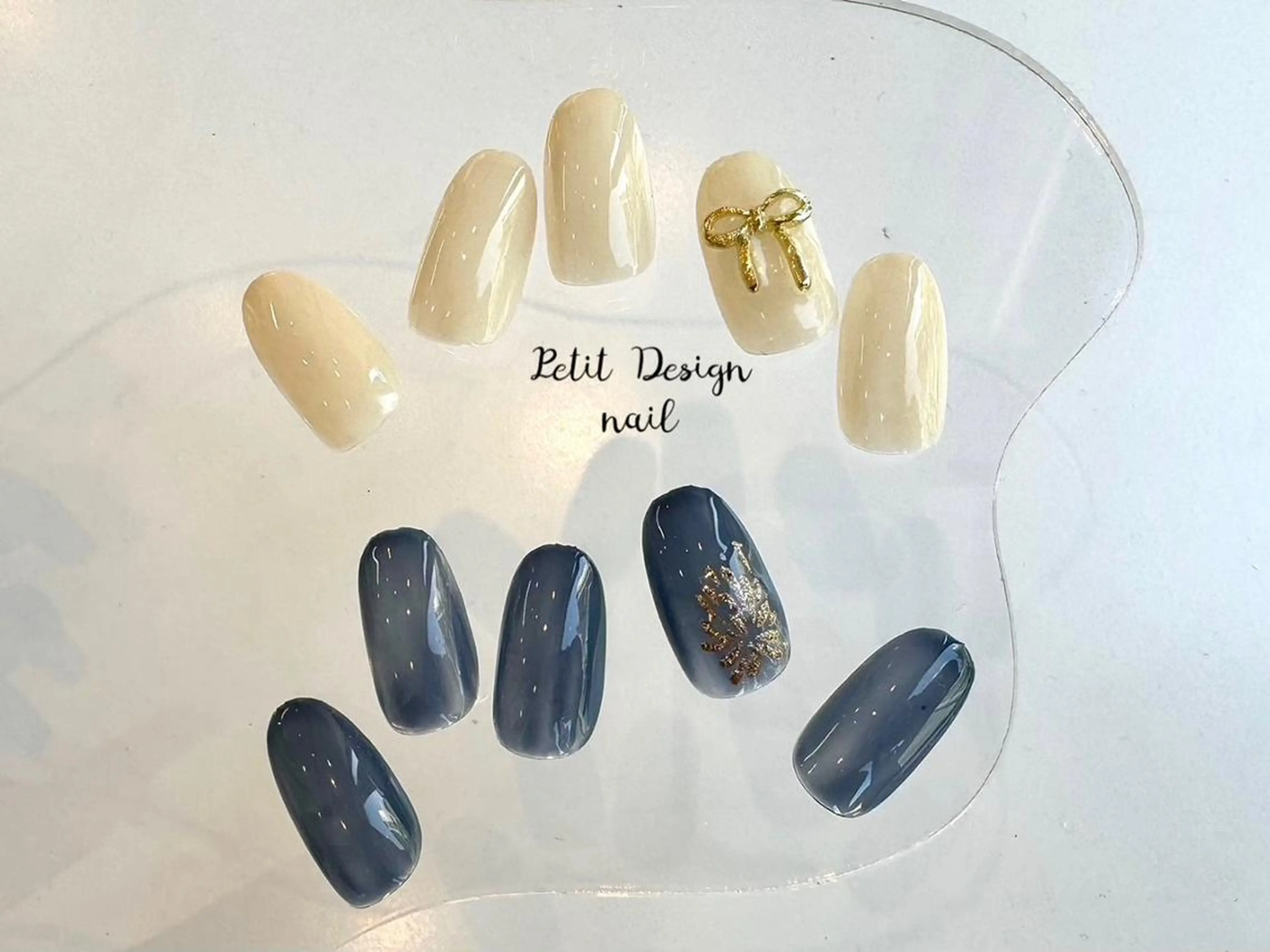 【定額デザイン】ワンカラー＋petitデザイン➕ケア《新規オフ無料》【リピート様】→￥6900の写真