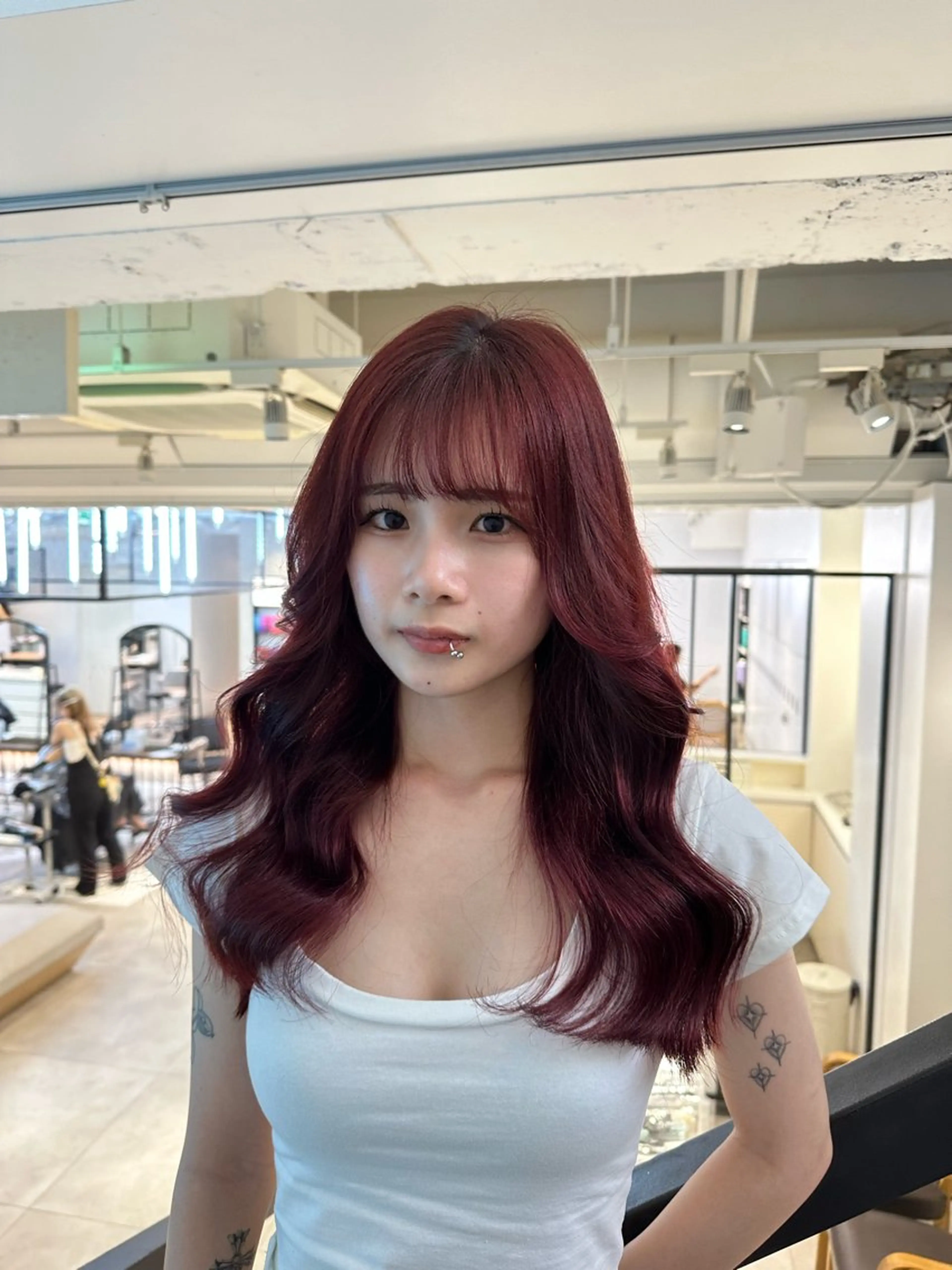 カラー ヘアカラー ハイトーン特化 pepe🎀のヘアスタイル