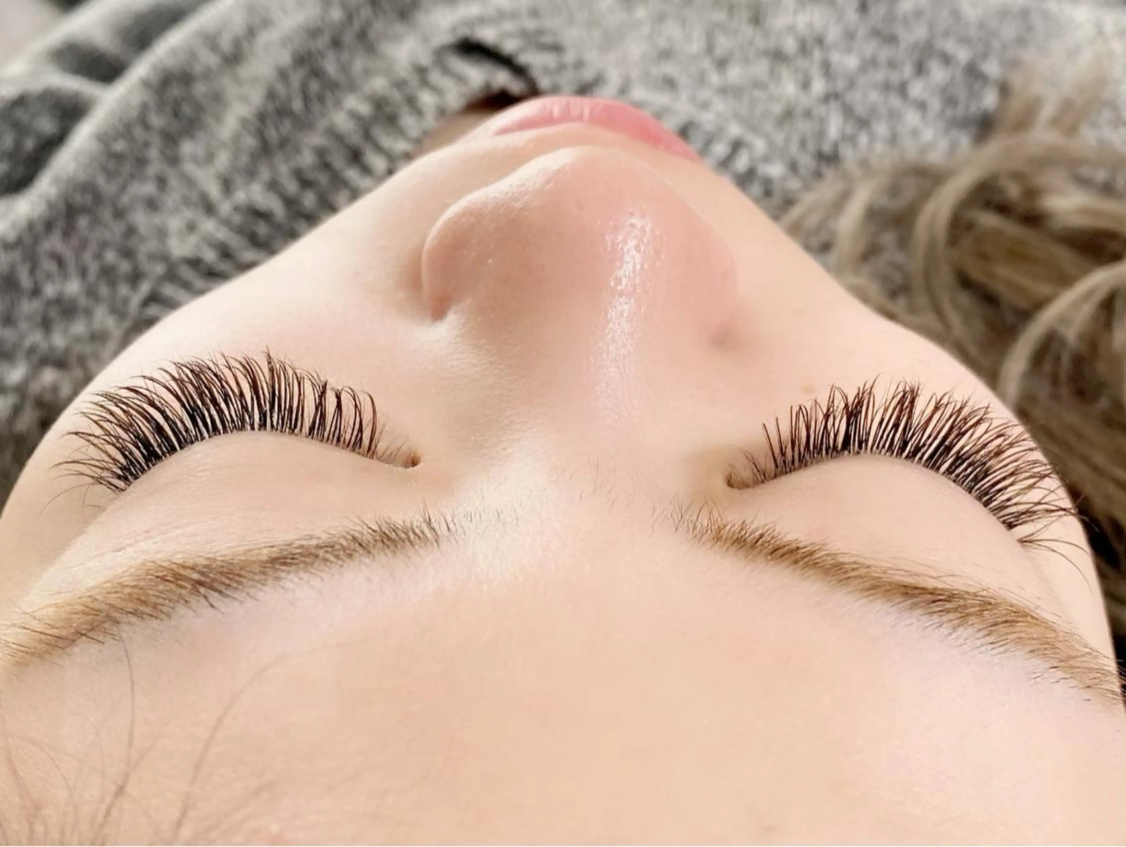 初回限定⭐︎外国人風eyeグレイッシュブラウン160本の写真