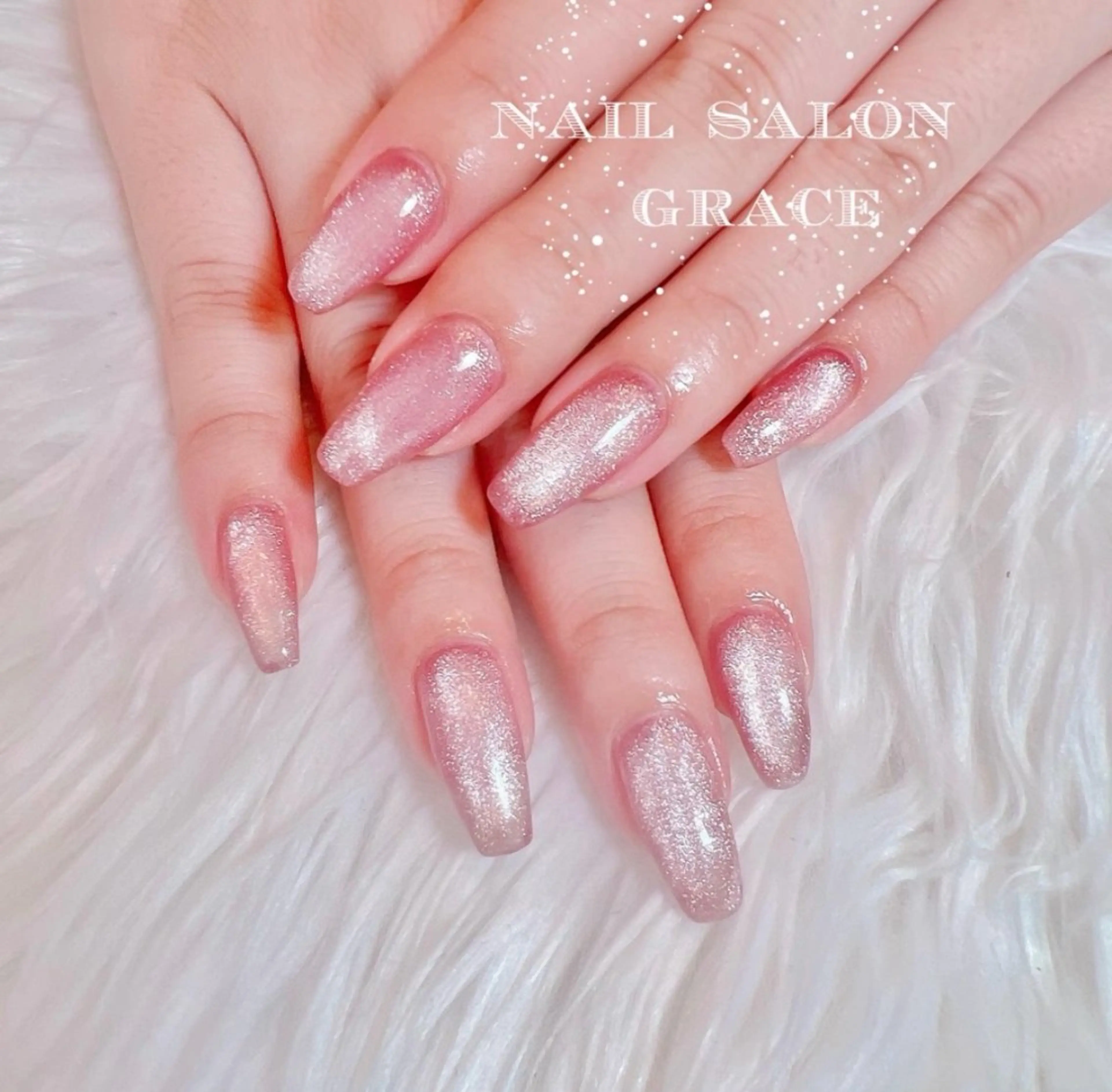 ネイル マグネットネイル マグネットワンカラー ワンカラーネイル ハンドネイル nailsalon GRACE所属・GRACE nailのネイルデザイン