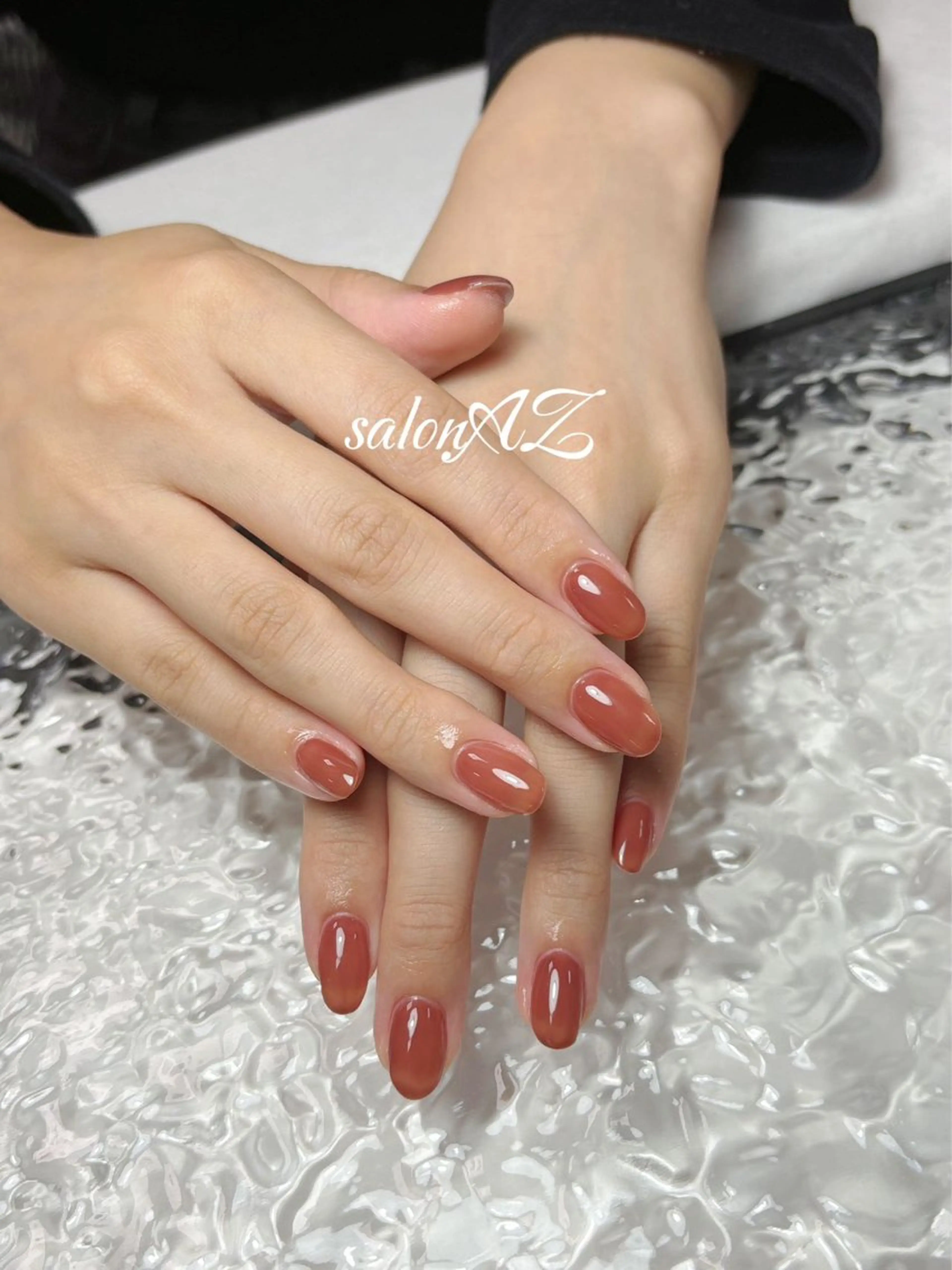 ネイル ワンカラーネイル salon AZのネイルデザイン