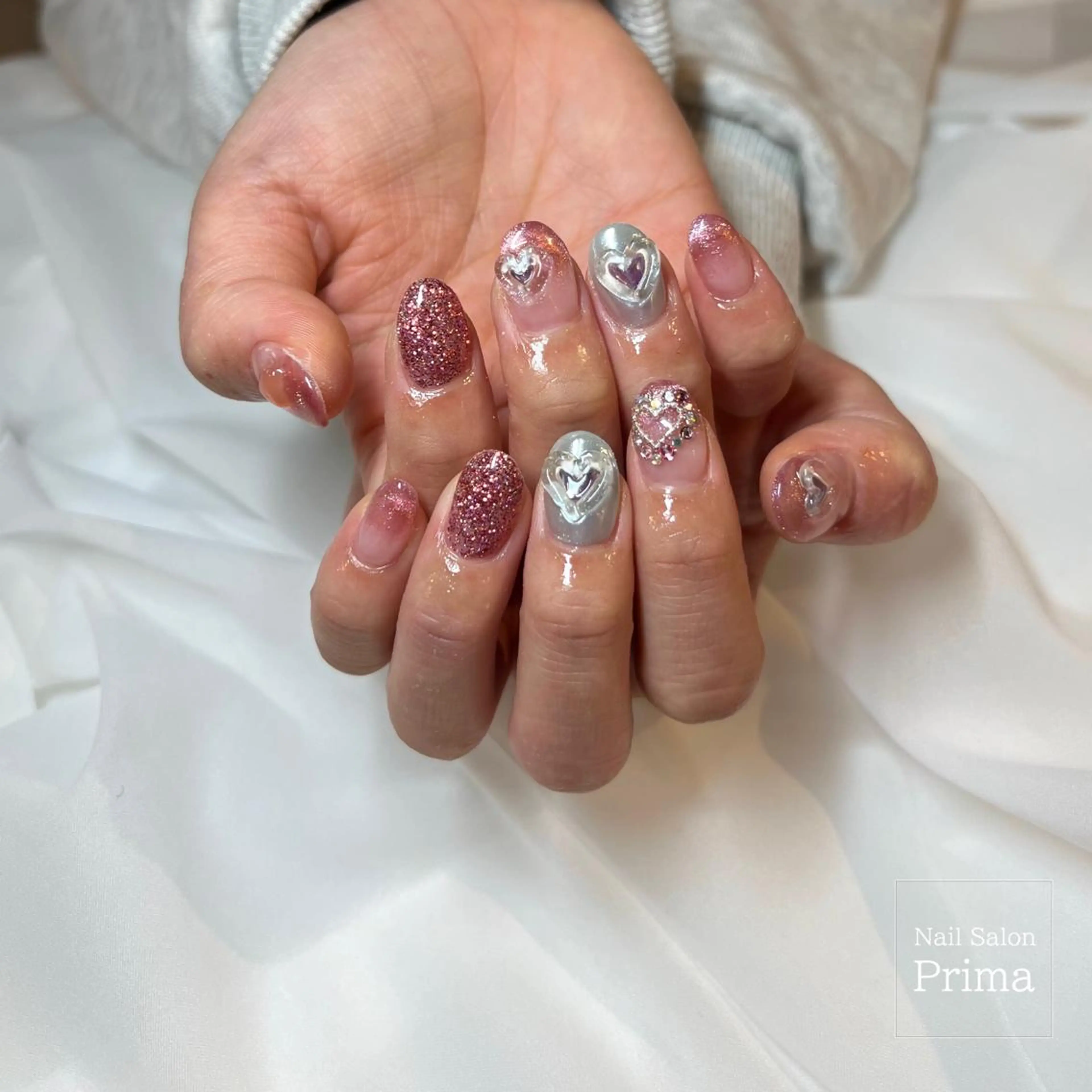 ミディアム ネイル SalonPrima Nail & Eyeのマツエク・マツパデザイン
