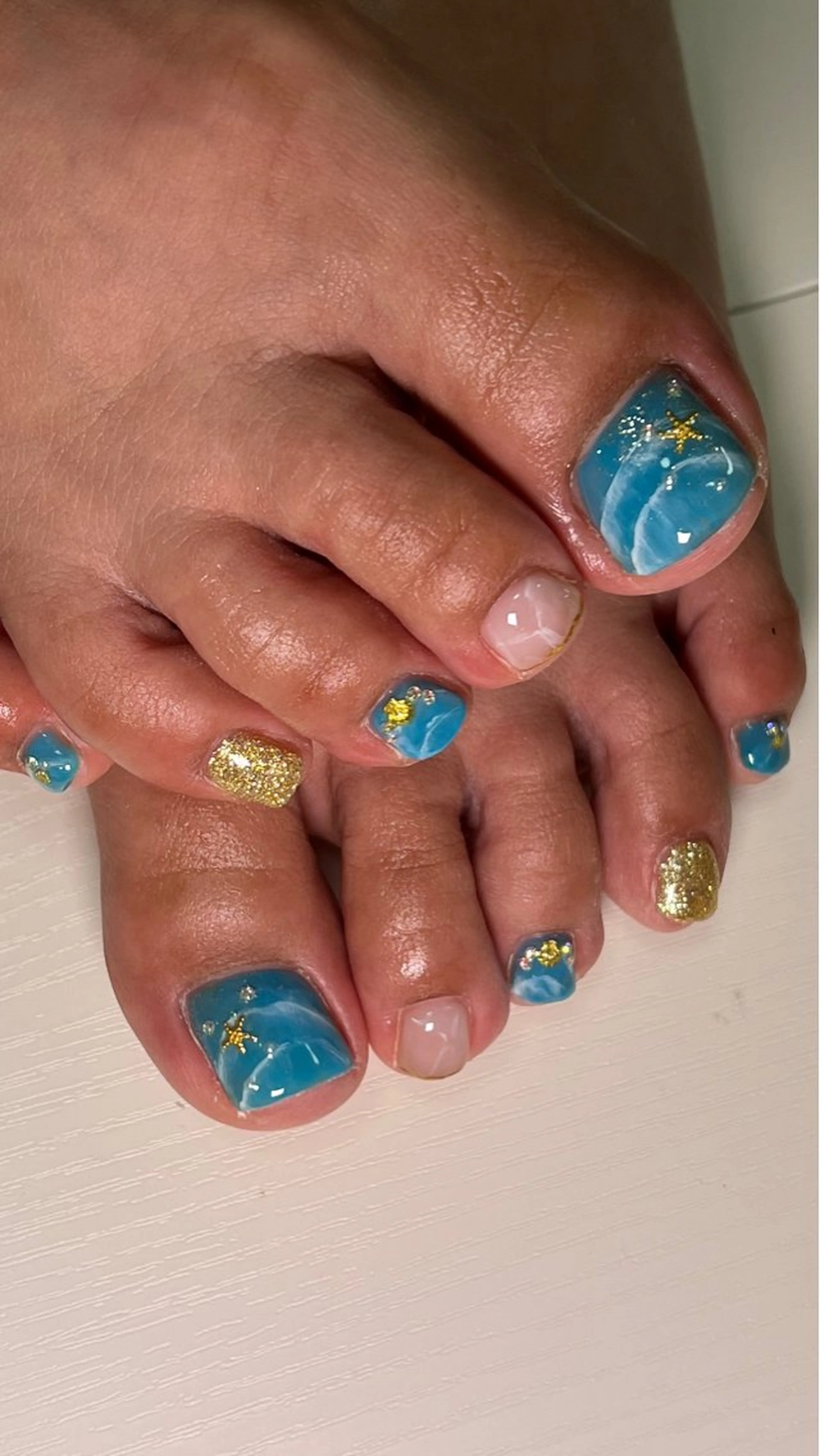 ネイル フットネイル ネイリスト シンのネイルデザイン