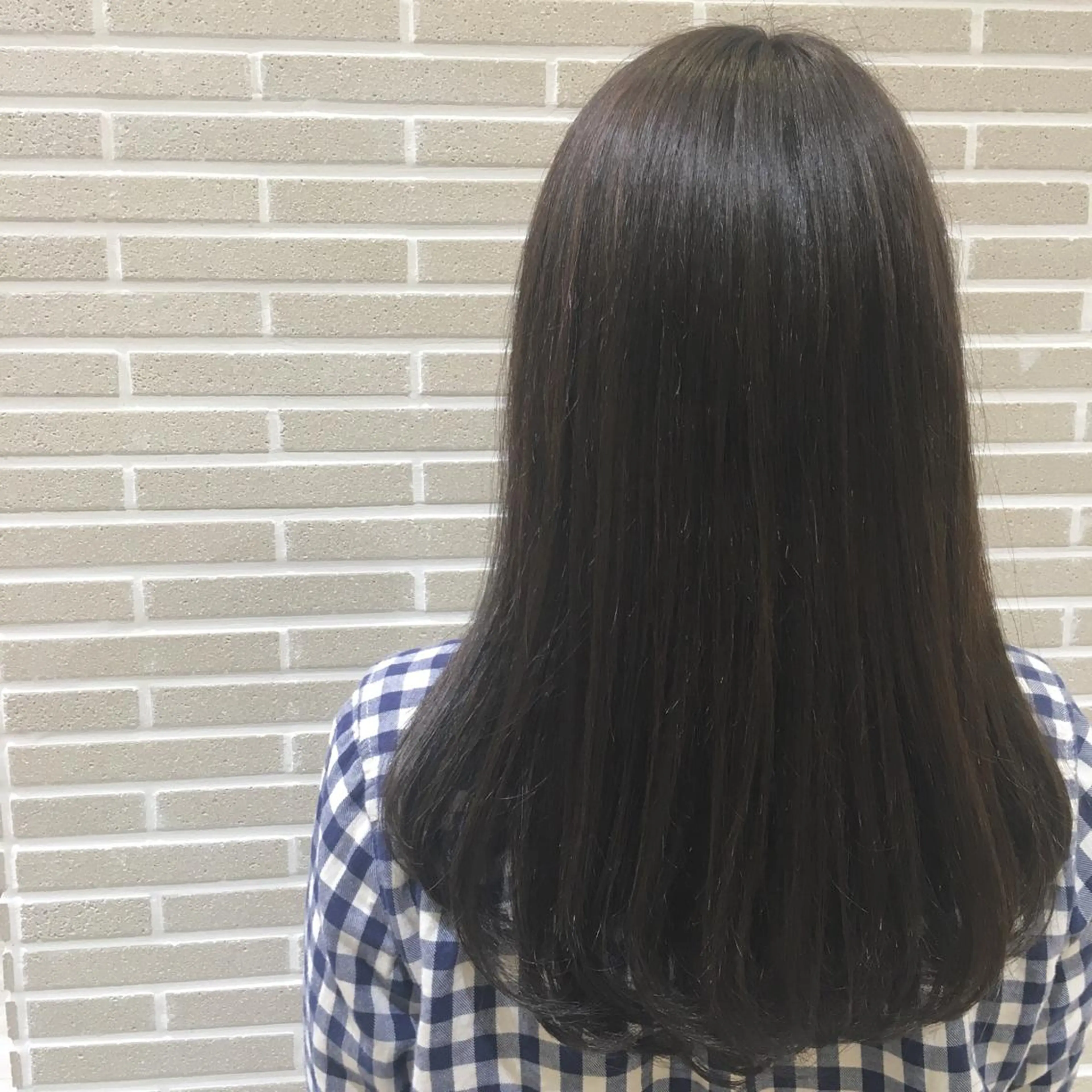 カラー カット 縮毛矯正 植田 菜月のヘアスタイル