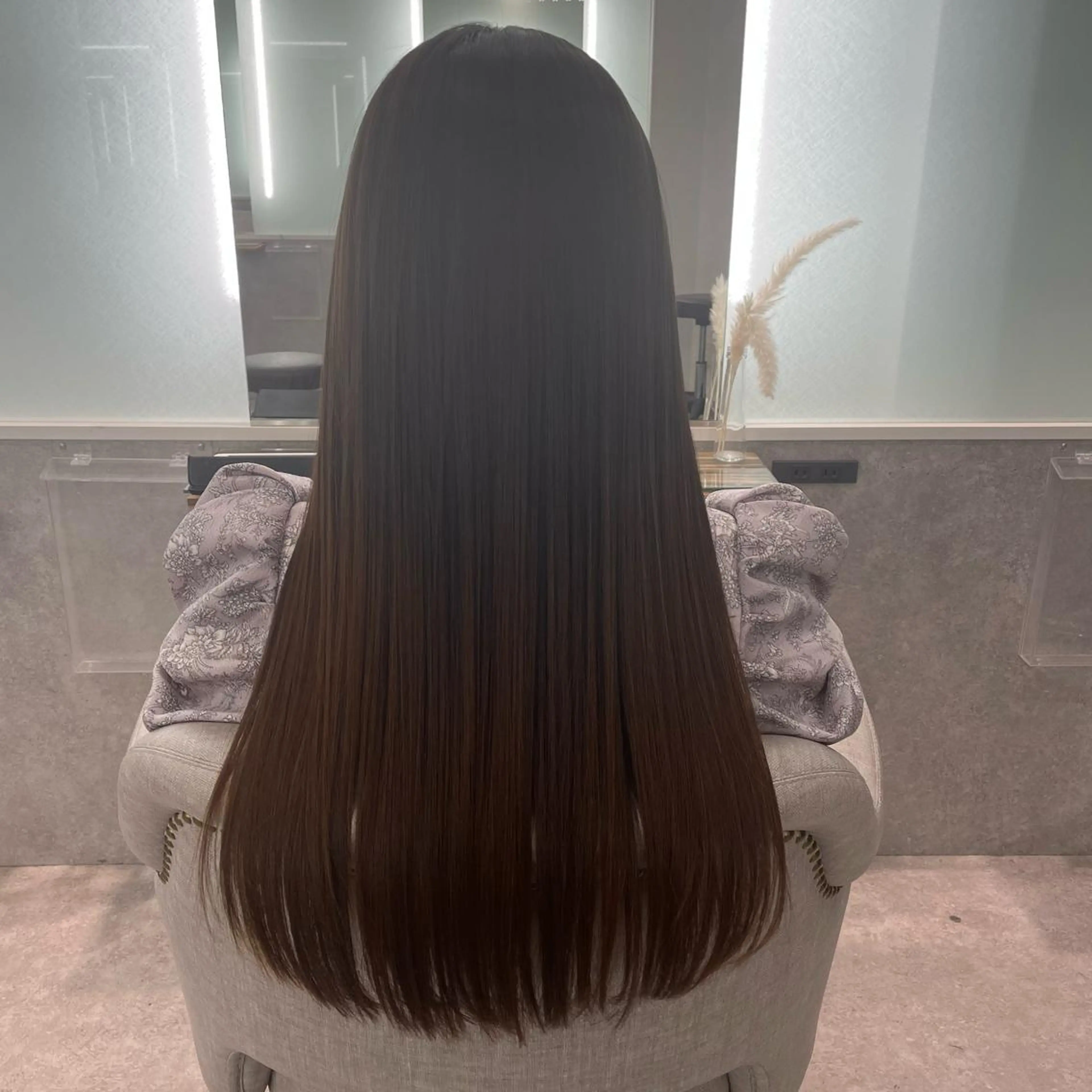 ロング 縮毛矯正 樋口 功樹のヘアスタイル