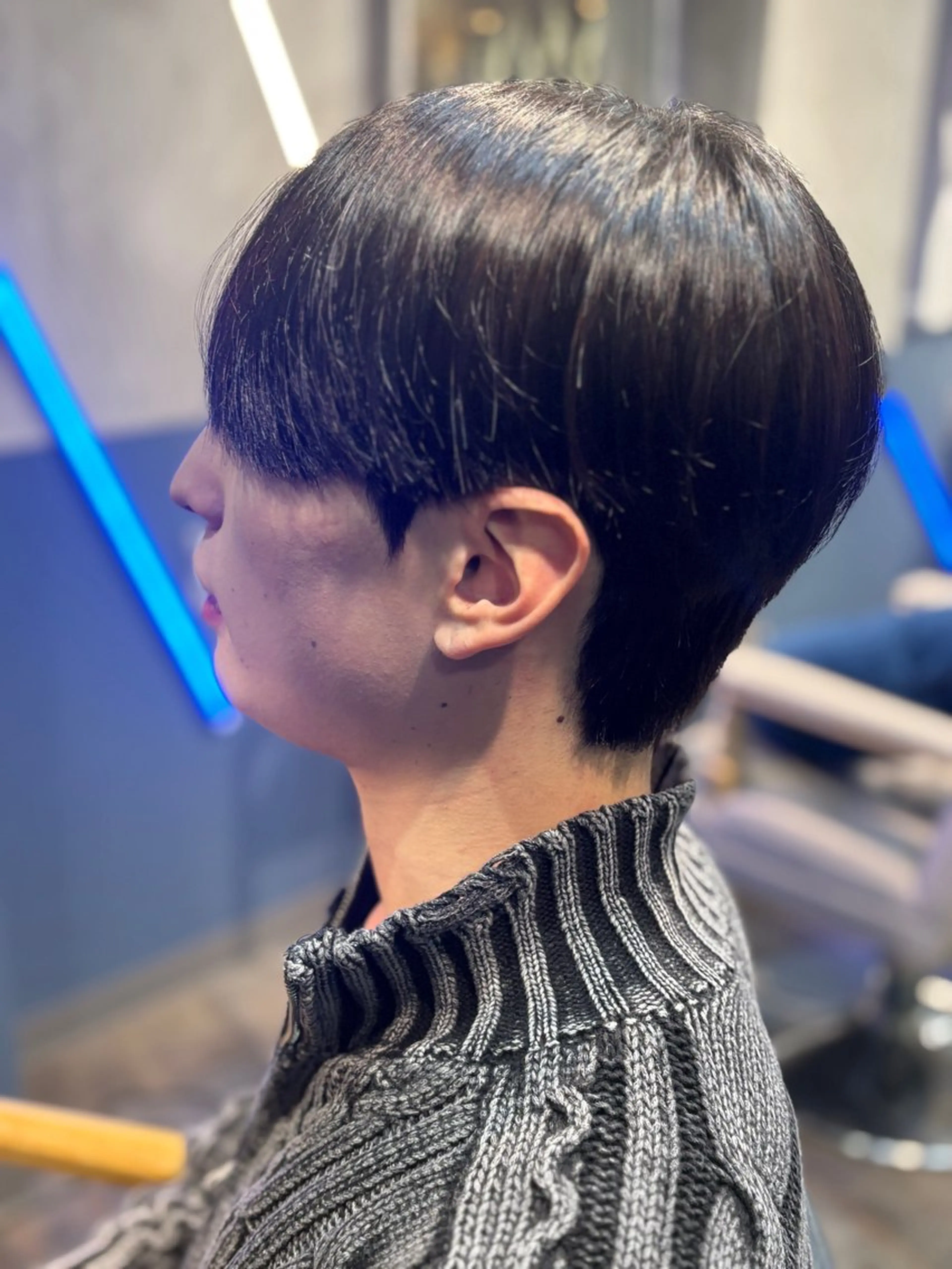 ショート パーマ 松澤 勇輝のヘアスタイル