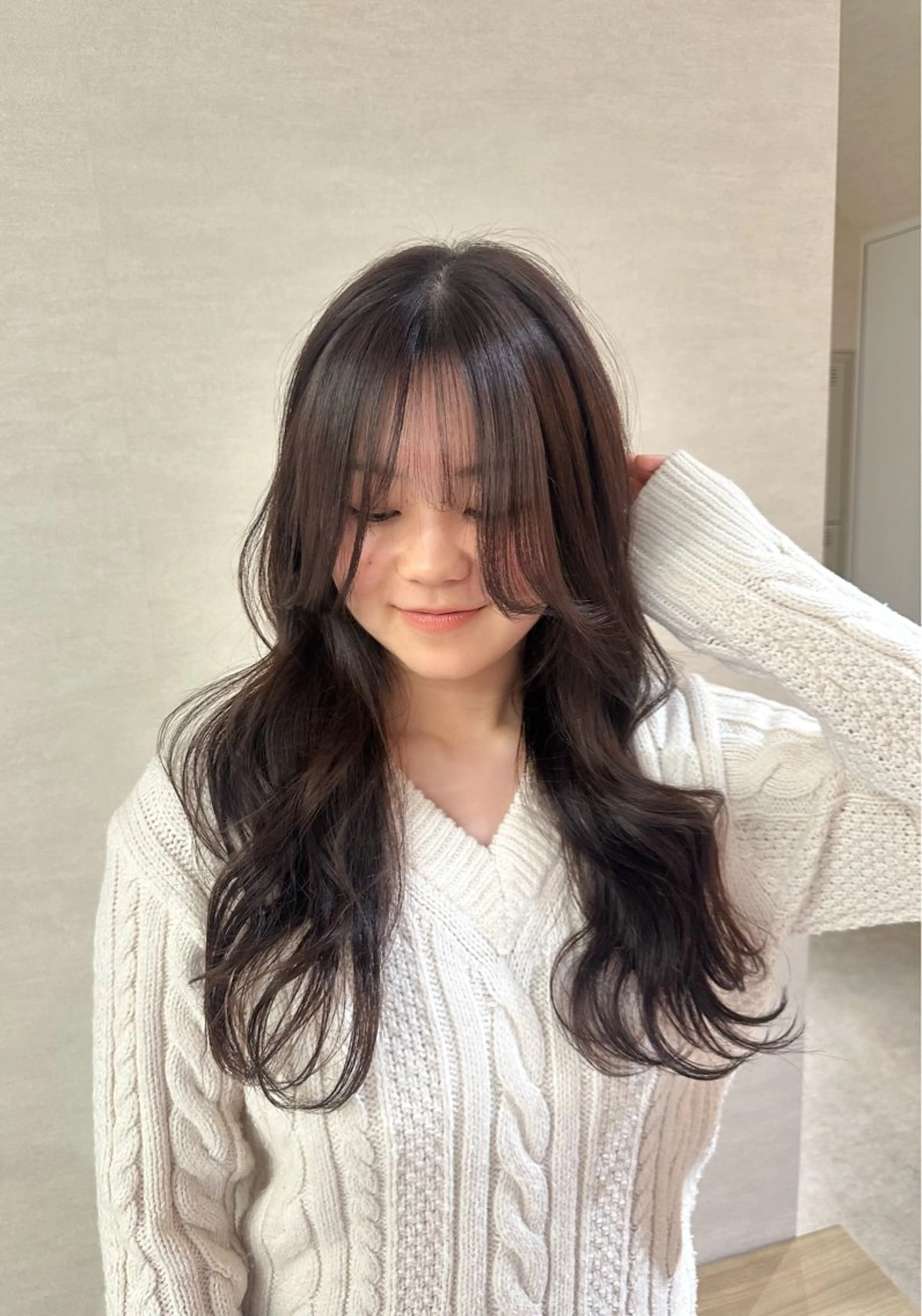 🩷🌿イルミナカラー🌿🩷➕コーティングトリートメント。日本人髪特有の赤みを抑え外国人風の透明感あるカラー✨の写真