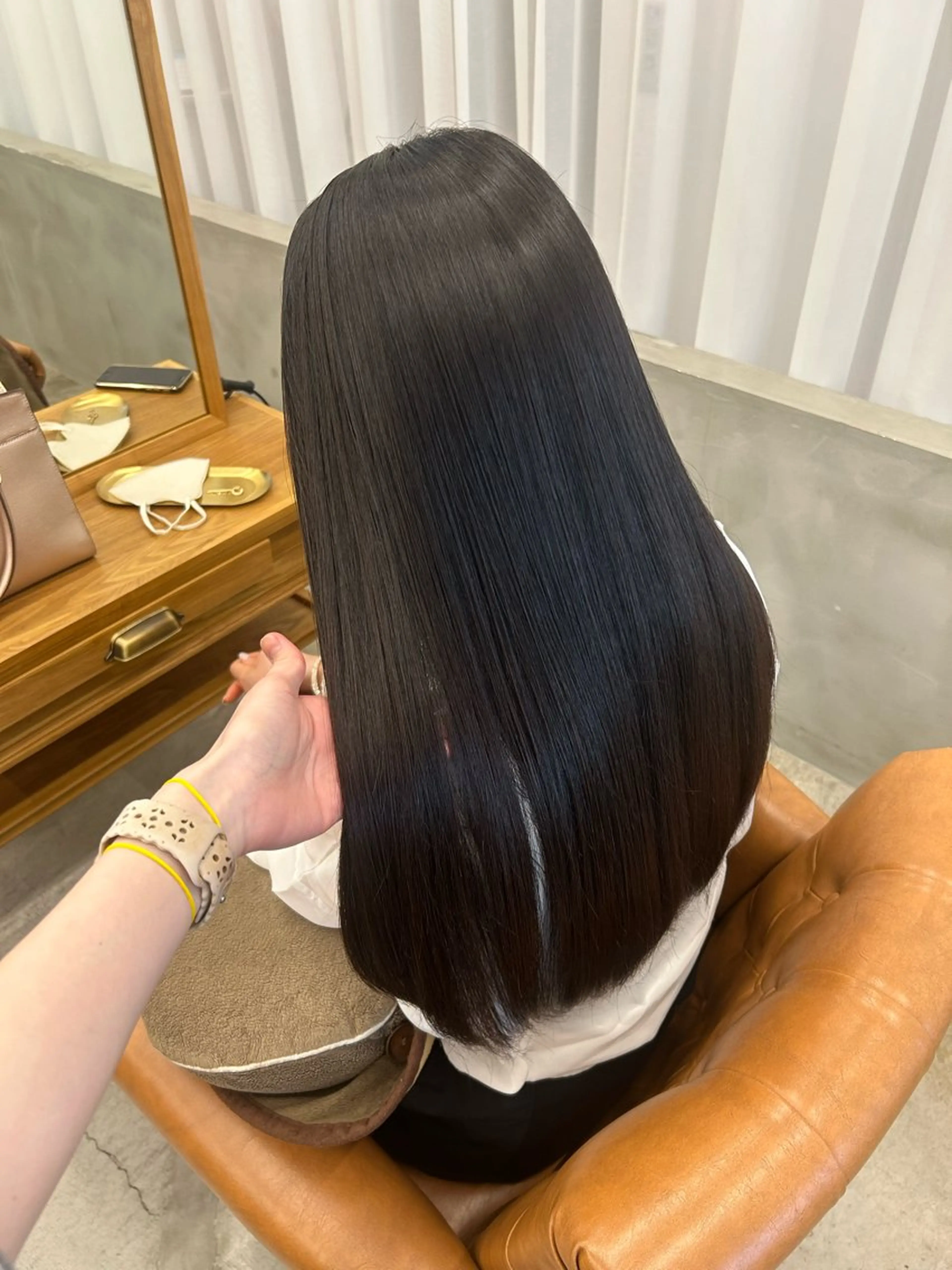 ロング ヘアカラー トリートメント 山野愛子美容室銀座店所属・🌼髪質改善/透明感 艶髪タケドミのヘアスタイル