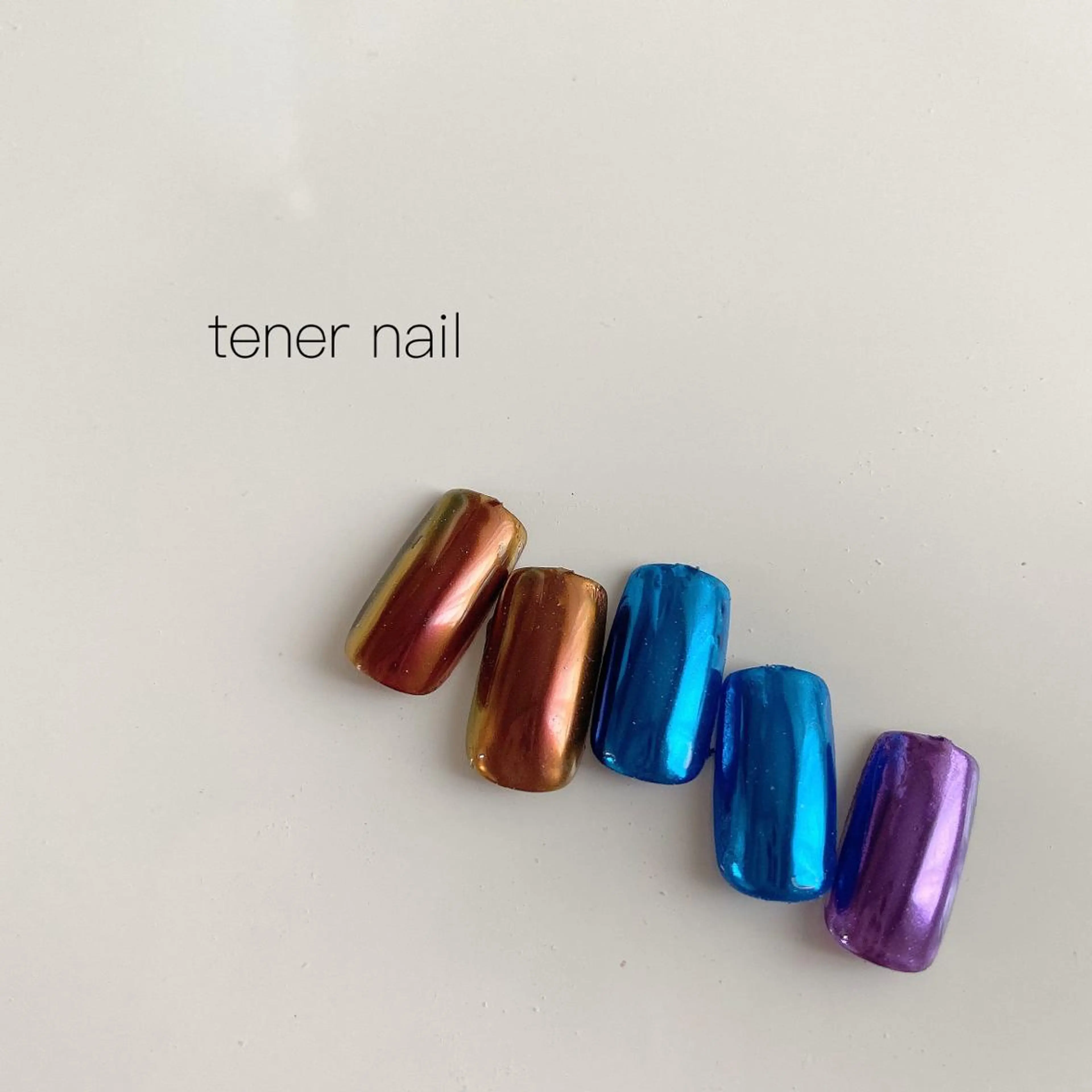 ネイル ミラーネイル tener  nail  テネルネイル所属・テネルネイル tener nailのネイルデザイン