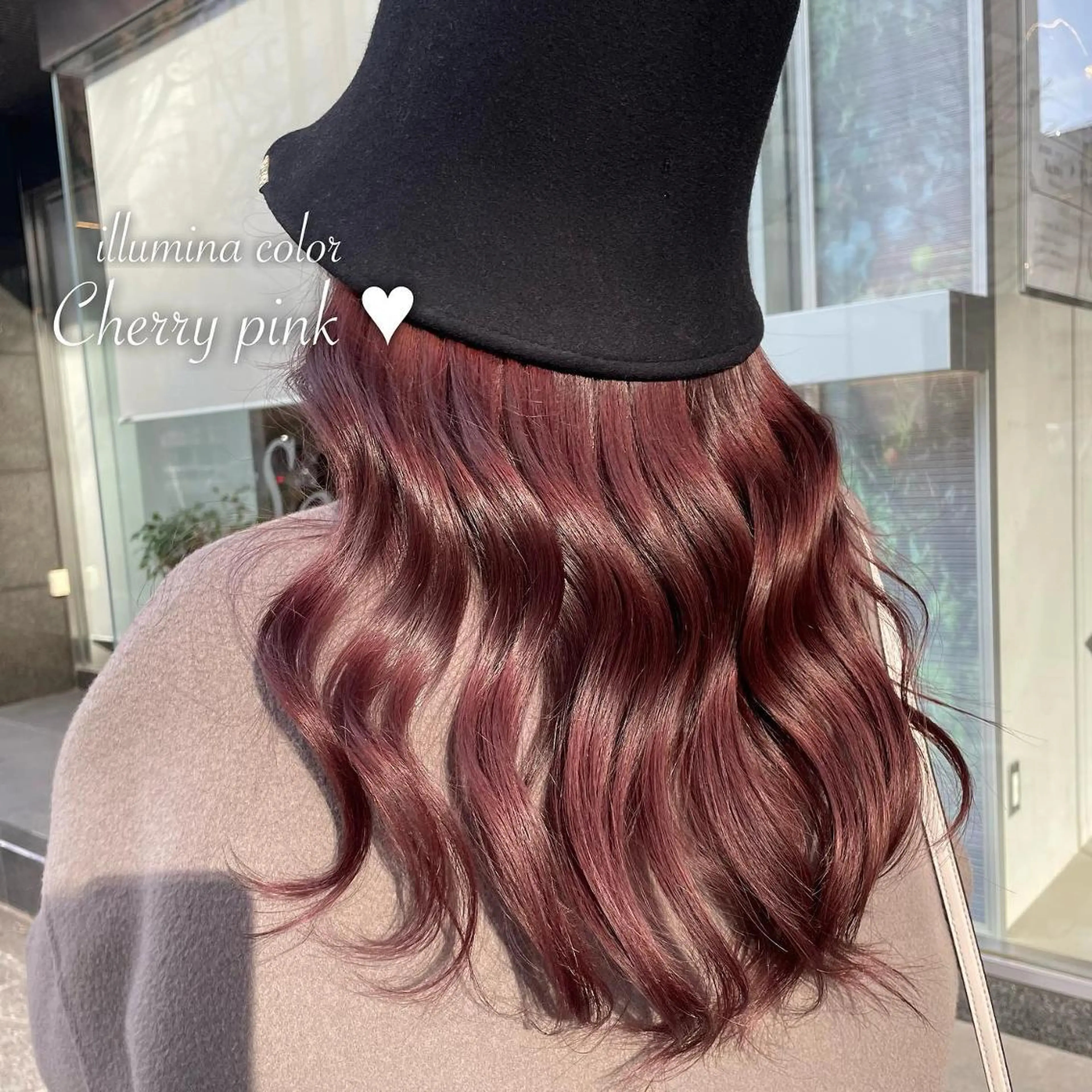 カラー ヘアアレンジ ブリーチ ブラウンカラー 透明感カラー イルミナカラー ブリーチなしカラー 𝙢𝙞𝙮𝙪🎀 girly hairのヘアスタイル