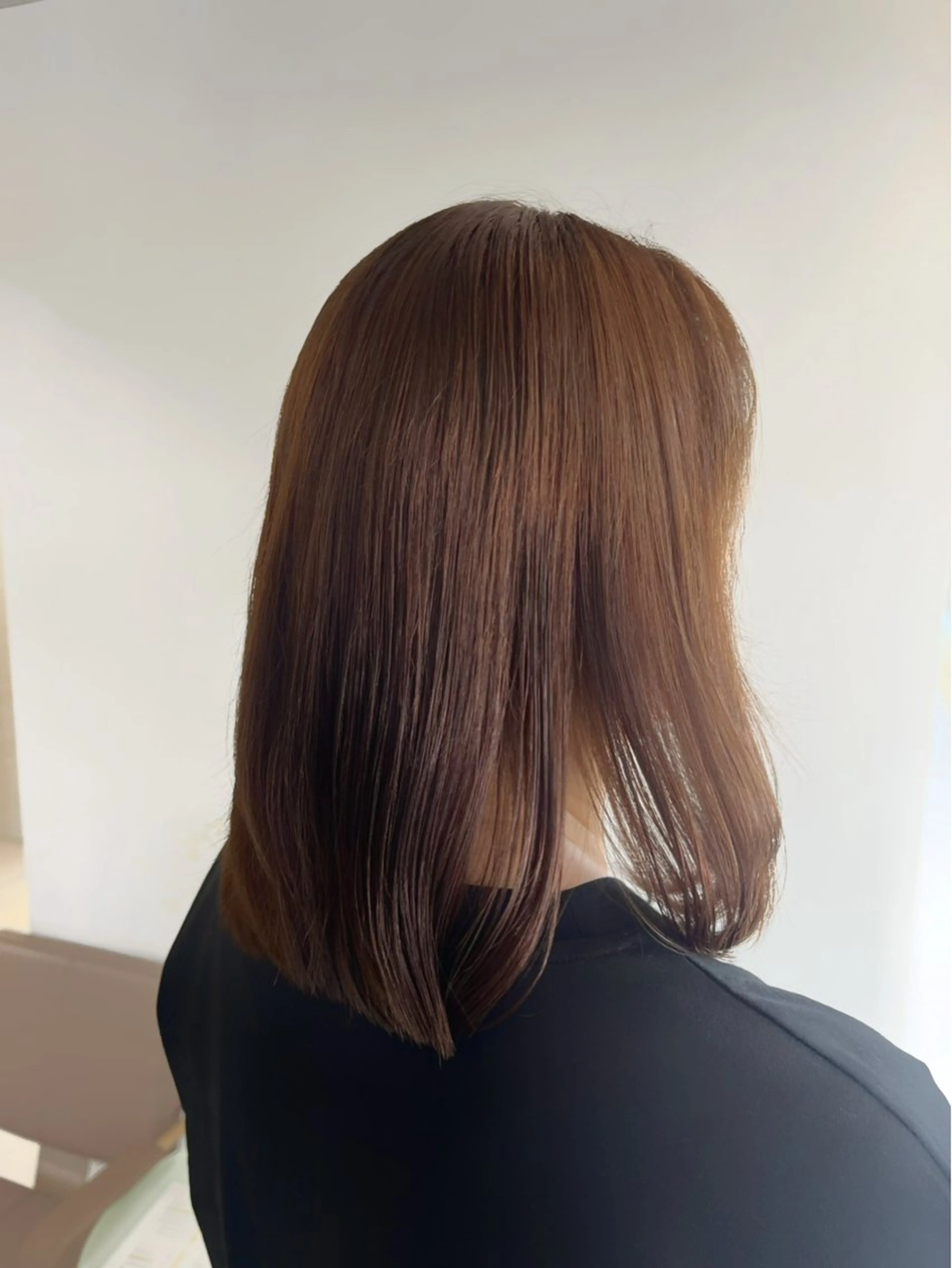 ミディアム 韓国/カラー/ レイヤー🍒Rinoのヘアスタイル