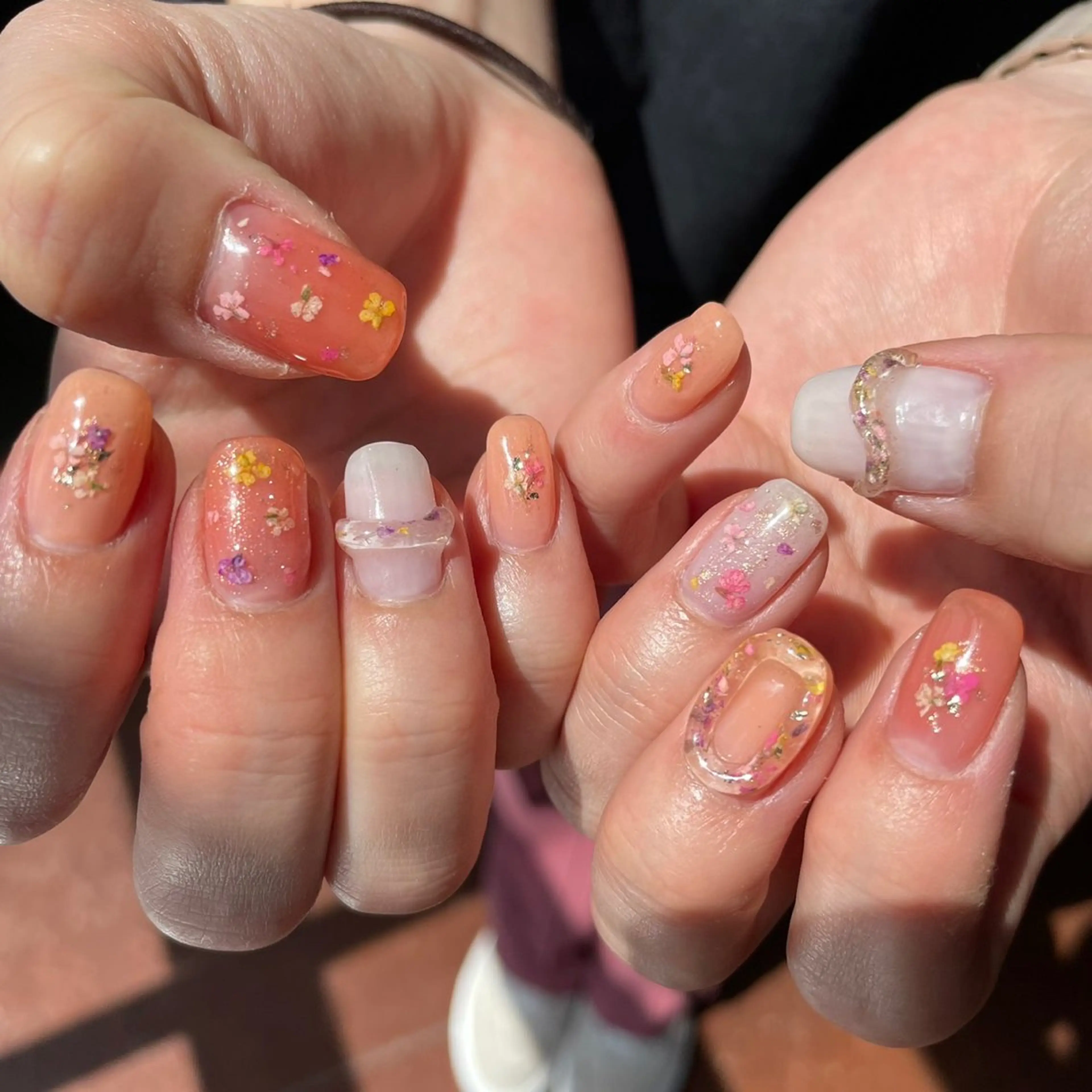 ネイル フットネイル フレンチネイル ジェルネイル グラデーション マグネットネイル ハンドネイル ヘアー.ネイル二刀流 misa🫧のヘアスタイル