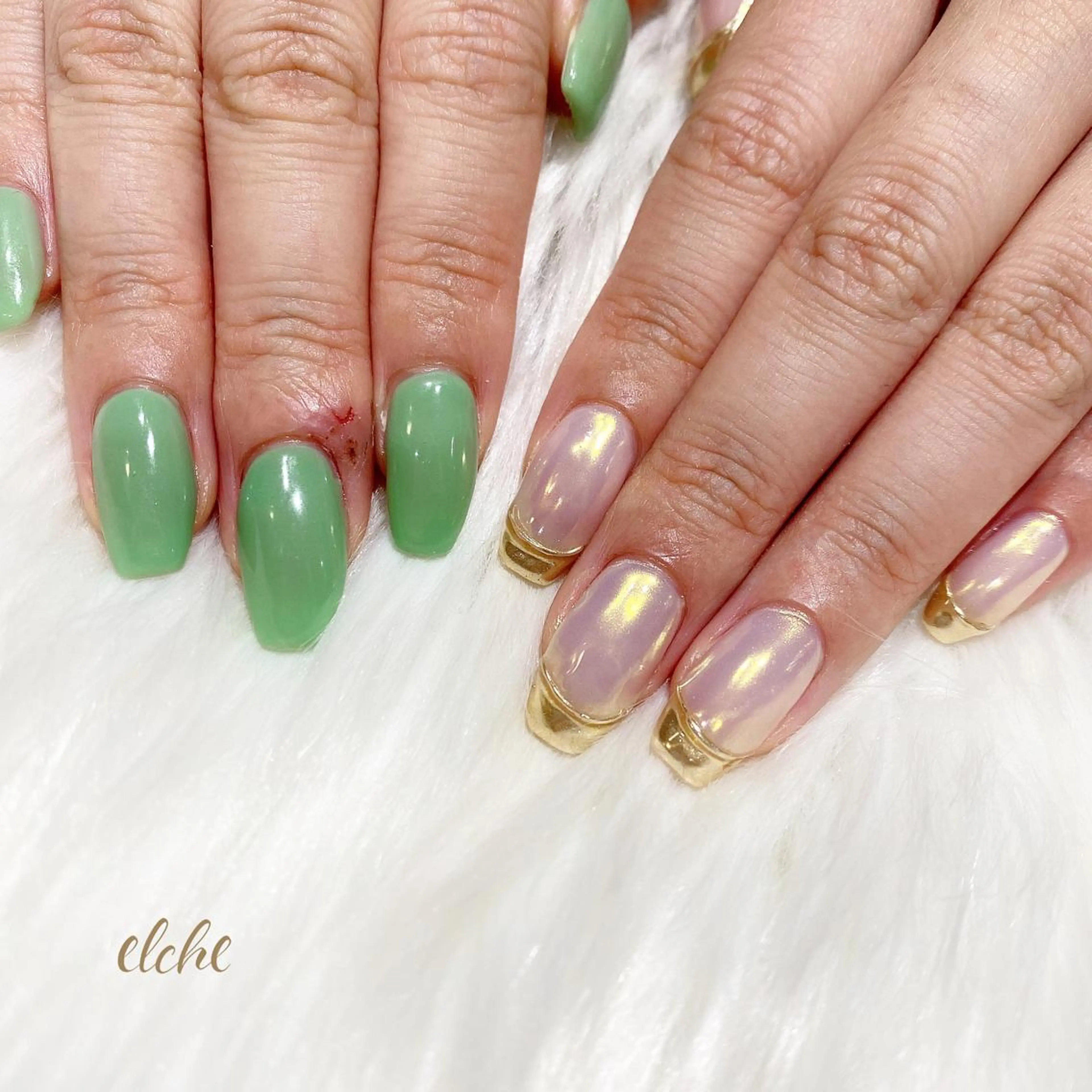 ネイル ハンドネイル 西岡 杏のネイルデザイン