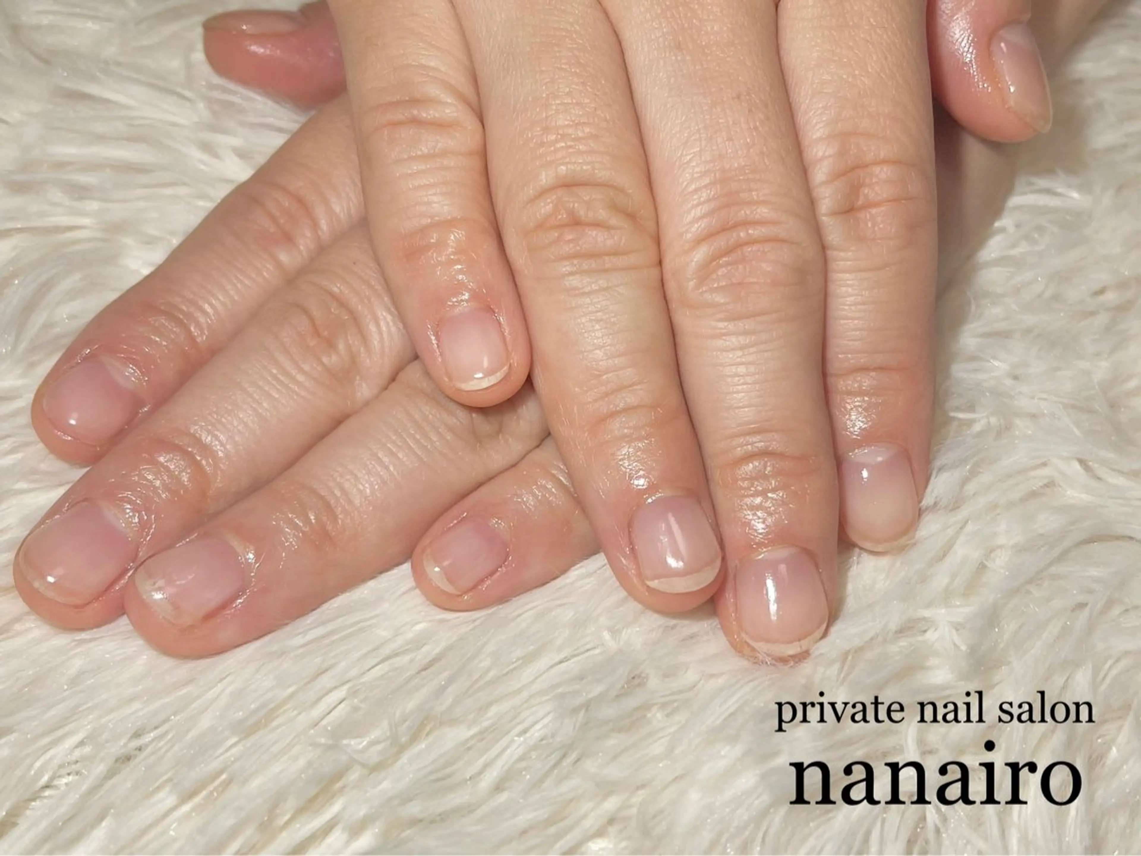 ネイル クリアネイル nanairo nailのネイルデザイン