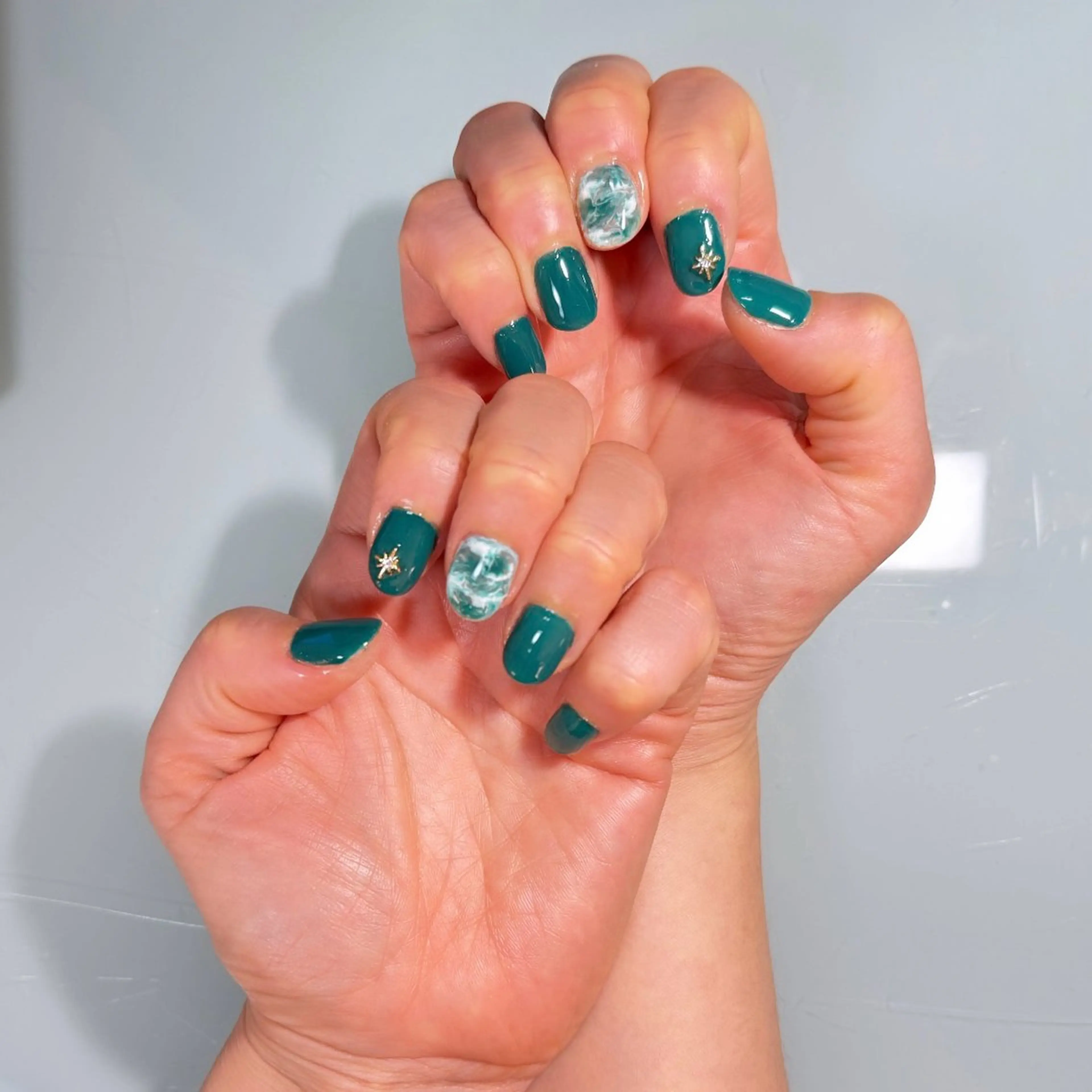 ネイル 大理石ネイル(マーブル) private nail salon ODD所属・Private Salon ODDのネイルデザイン