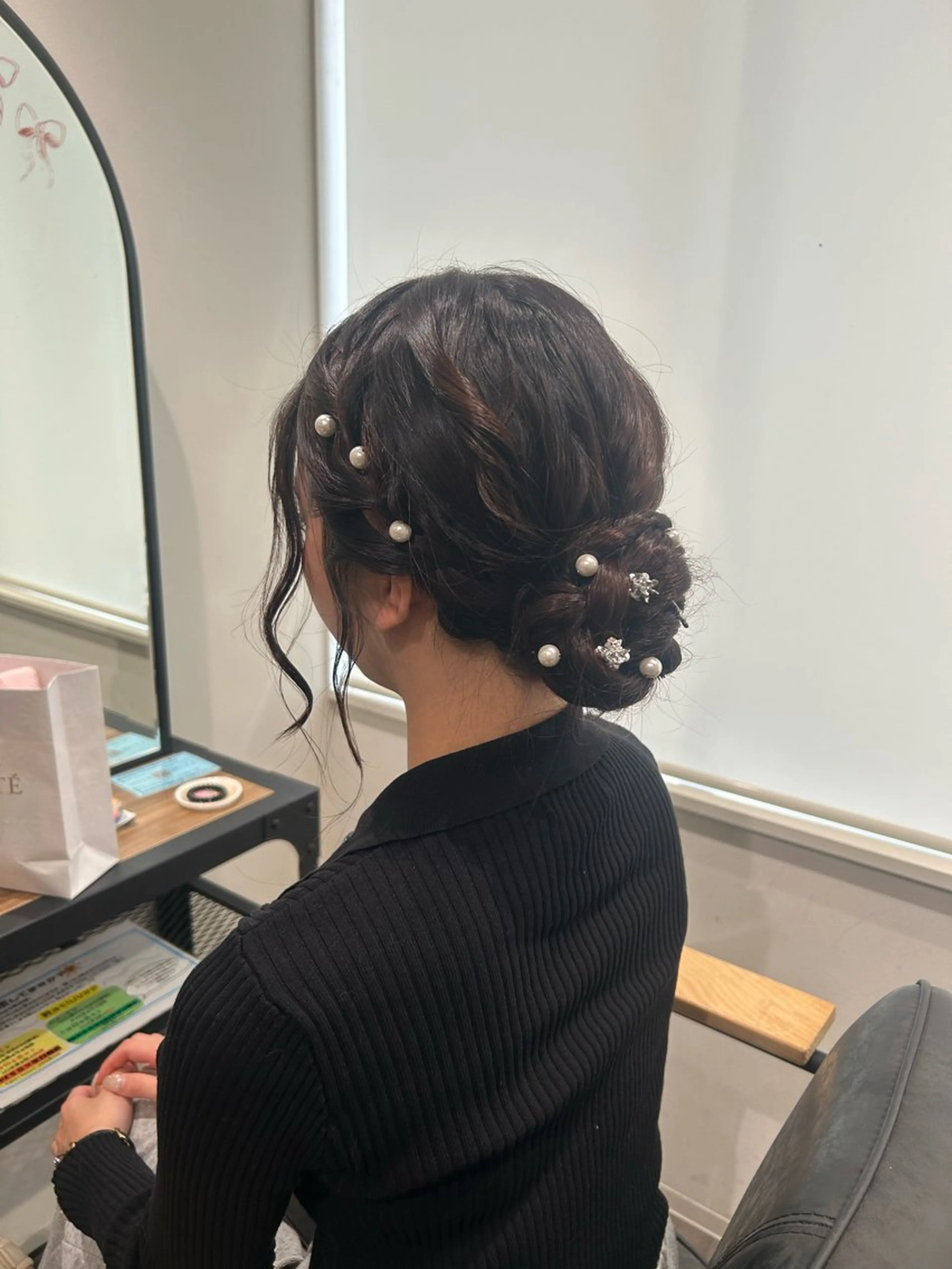 ロング ヘアアレンジ 浴衣 cocotte 💟草間紫音💟のヘアスタイル