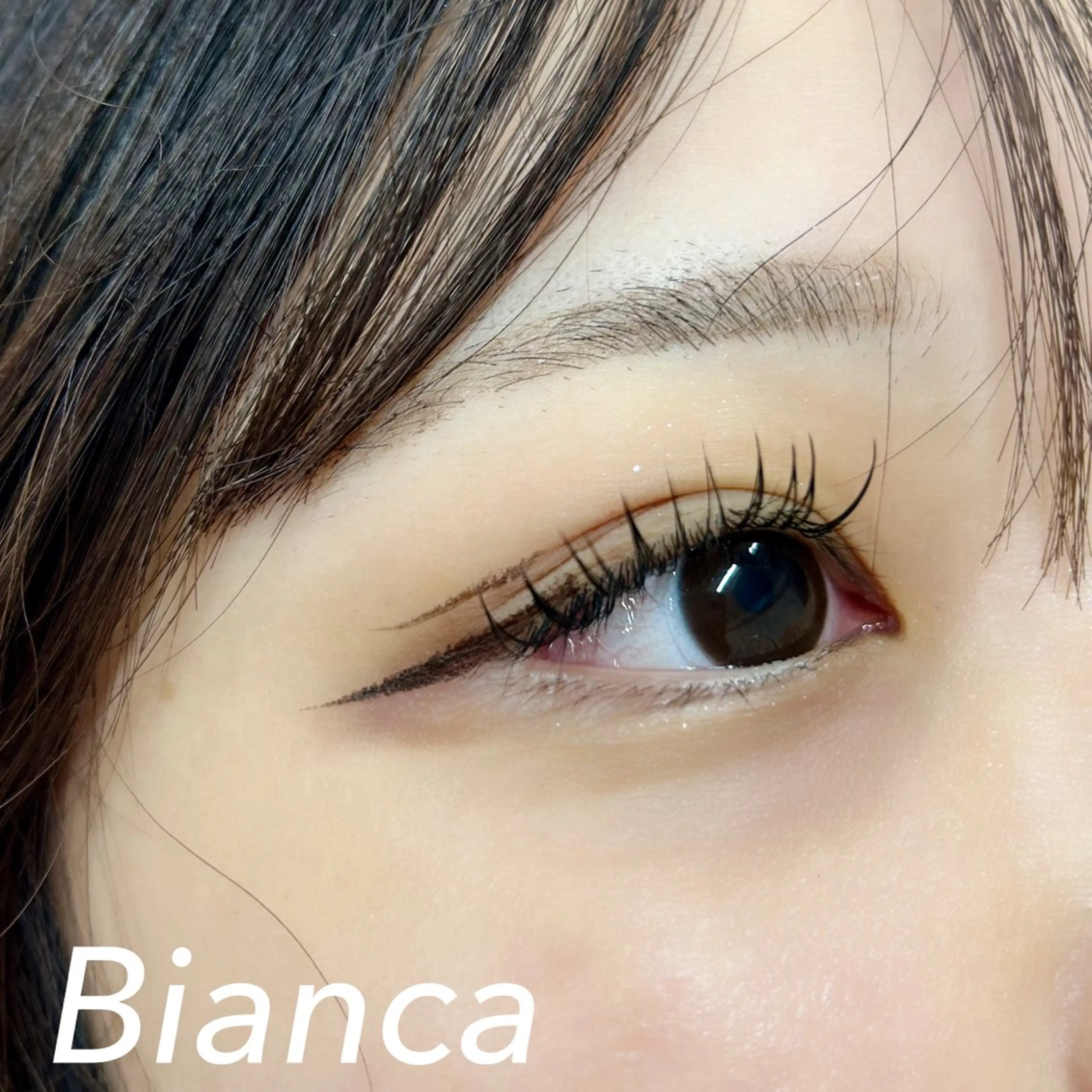 マツエク・マツパ フラットラッシュ パリジェンヌラッシュリフト まつげパーマ ワンホンマツエク Bianca 市ヶ谷 森川‪ 💗のマツエク・マツパデザイン