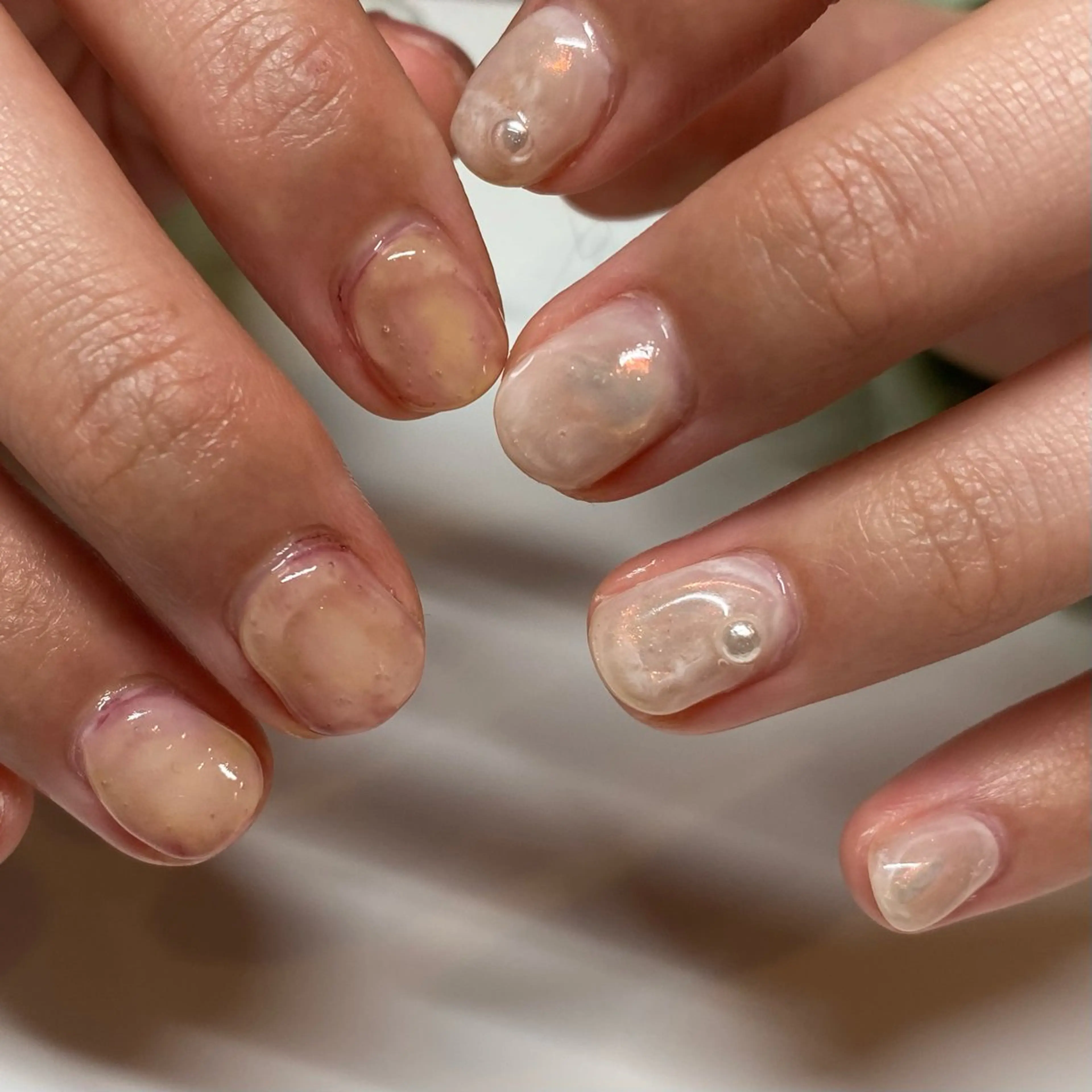 ショート 濵田 実沙/Manonのネイルデザイン