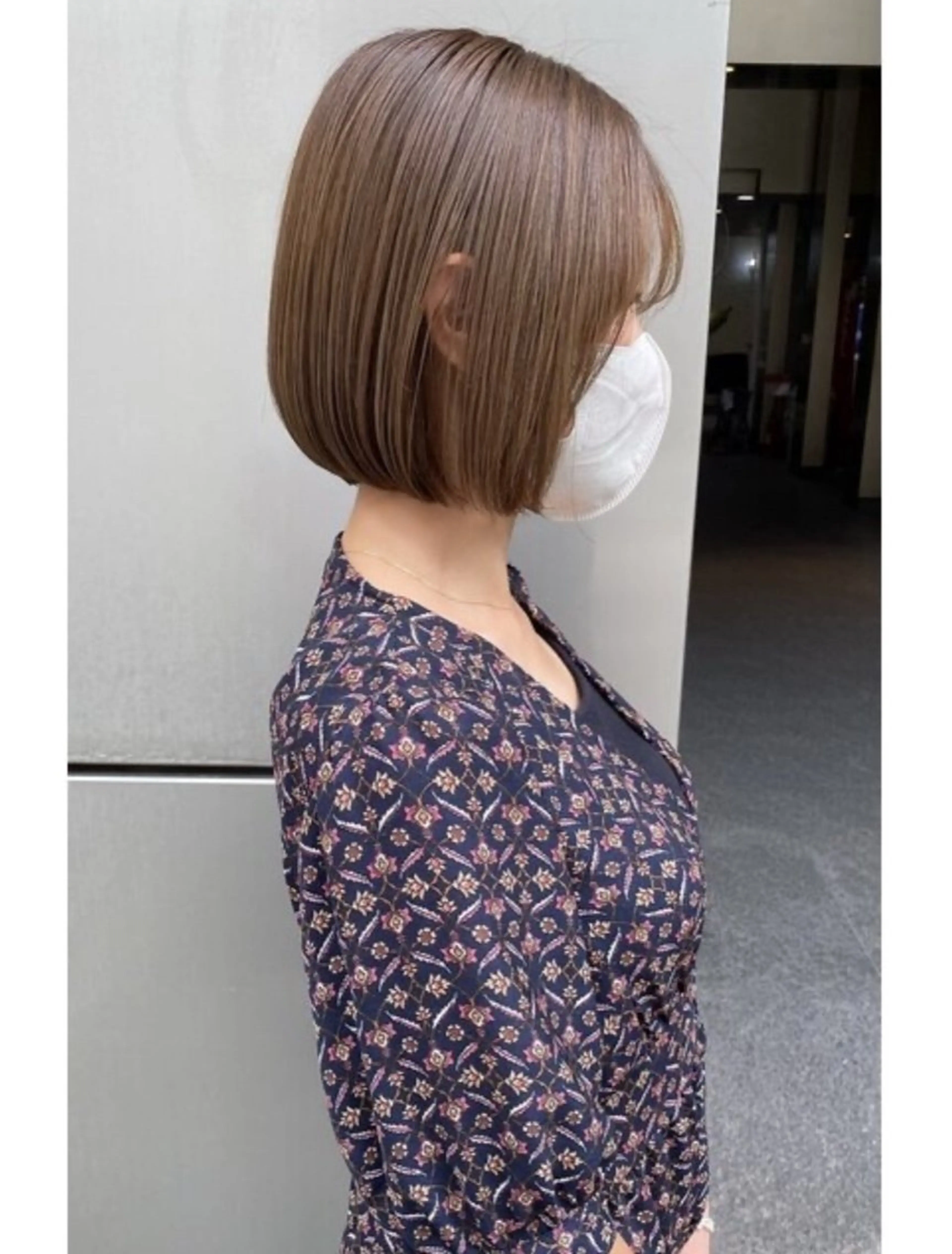 レディースボブカット+オージュアトリートメント👩🏻🌷の写真