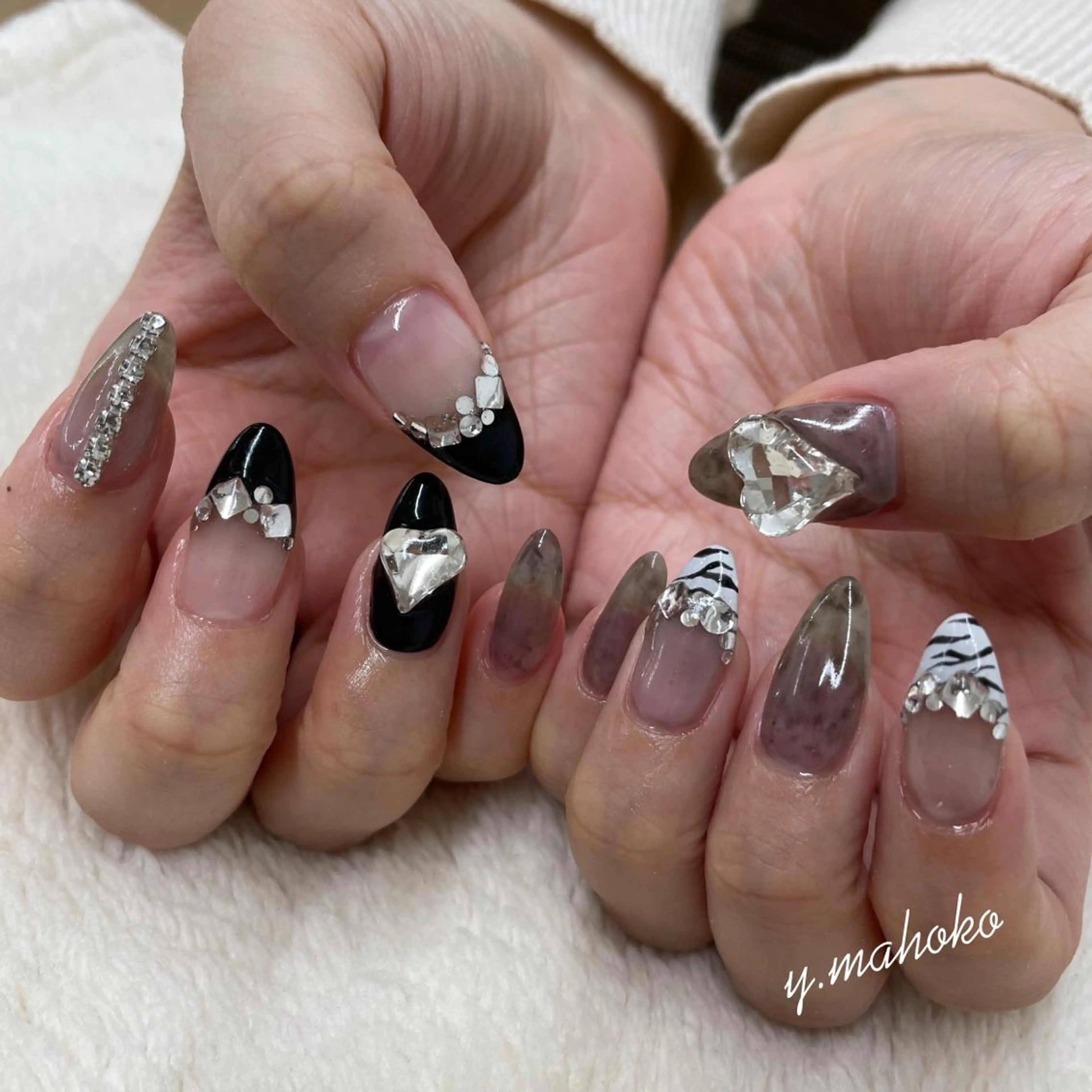 ネイル She nail studio 原宿所属・パラジェル有/ スカルプ/mahoのネイルデザイン